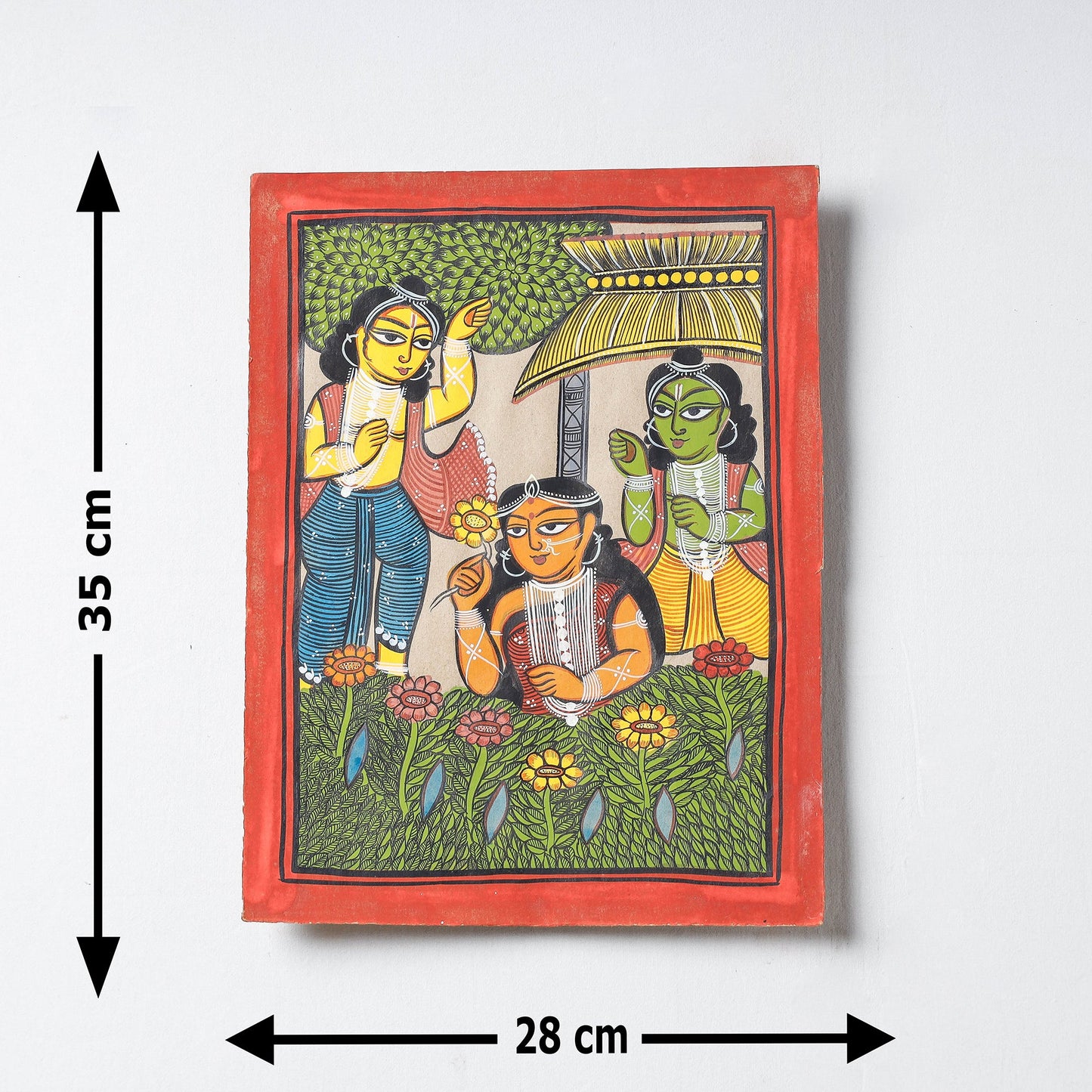 Handpainted Patua Painting by Laltu Chitrakar Online in India at iTokri.com