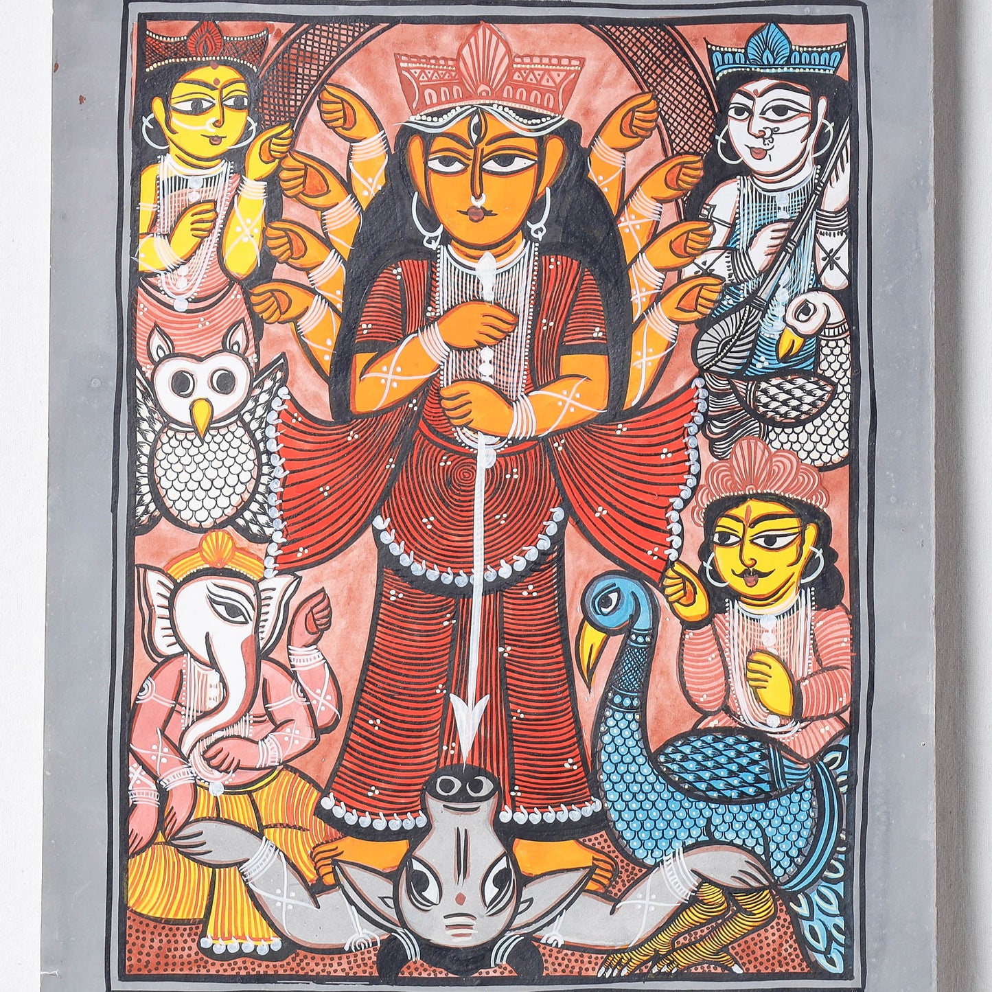 Handpainted Patua Painting by Laltu Chitrakar Online in India at iTokri.com