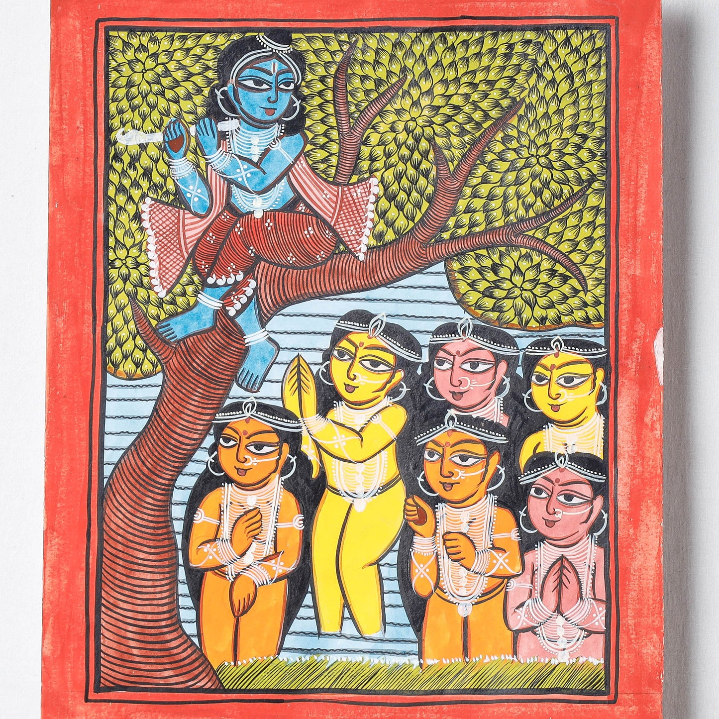 Handpainted Patua Painting by Laltu Chitrakar Online in India at iTokri.com