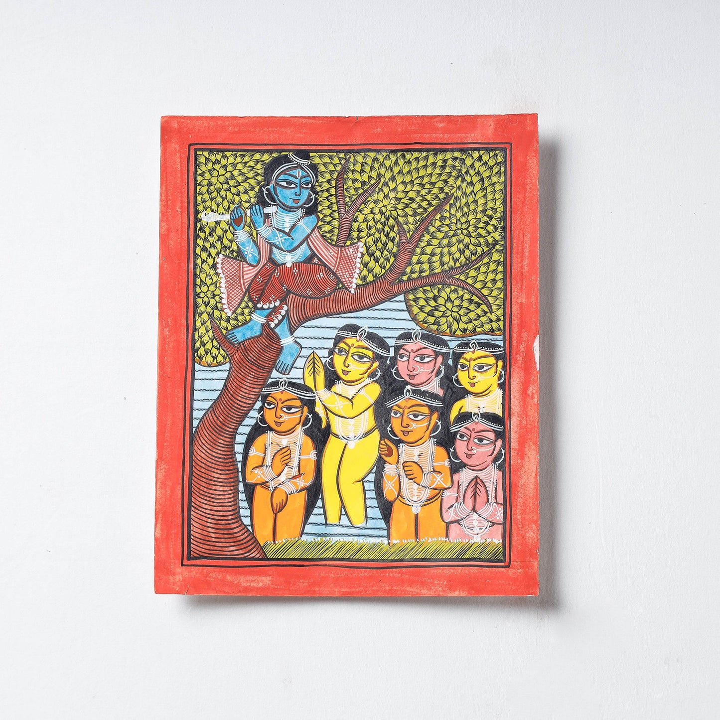 Handpainted Patua Painting by Laltu Chitrakar Online in India at iTokri.com