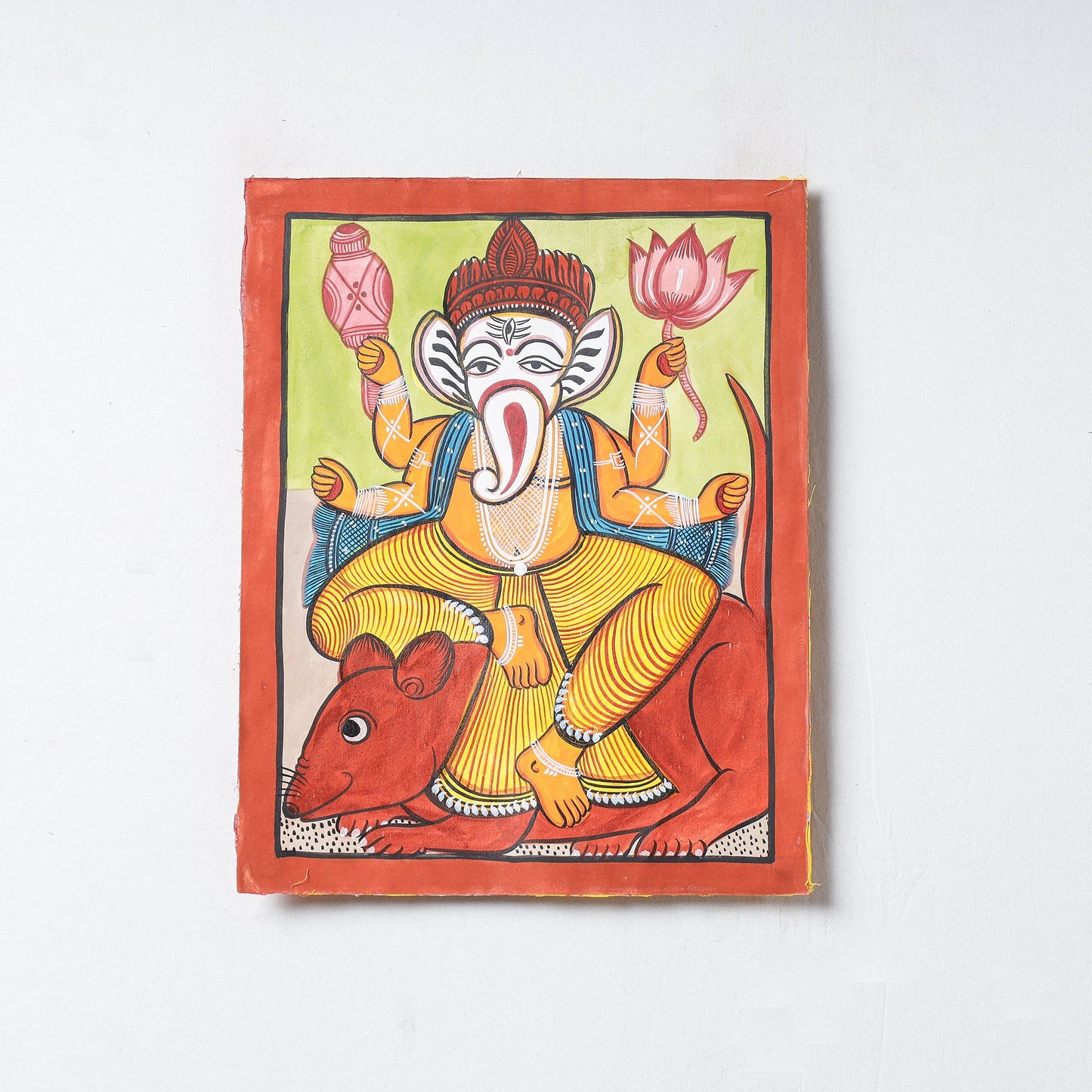 Handpainted Patua Painting by Laltu Chitrakar
