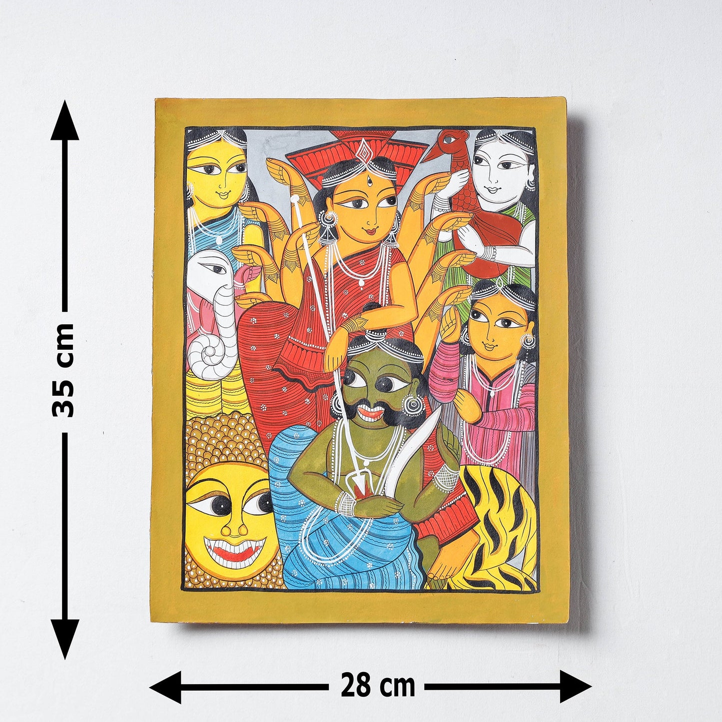 Handpainted Patua Painting by Laltu Chitrakar Online in India at iTokri.com