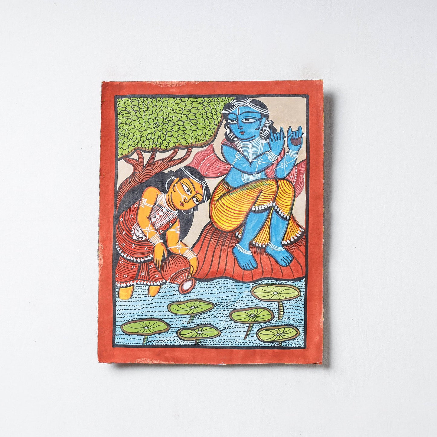 Handpainted Patua Painting by Laltu Chitrakar Online in India at iTokri.com