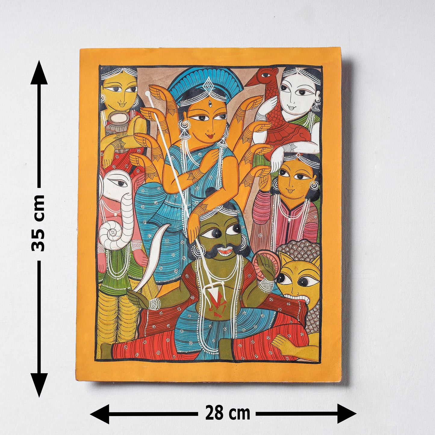 Handpainted Patua Painting by Laltu Chitrakar Online in India at iTokri.com