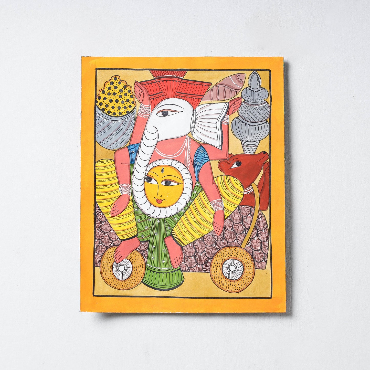 Handpainted Patua Painting by Laltu Chitrakar