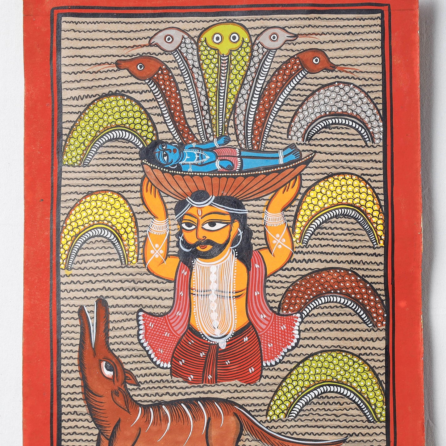 Handpainted Patua Painting by Laltu Chitrakar Online in India at iTokri.com