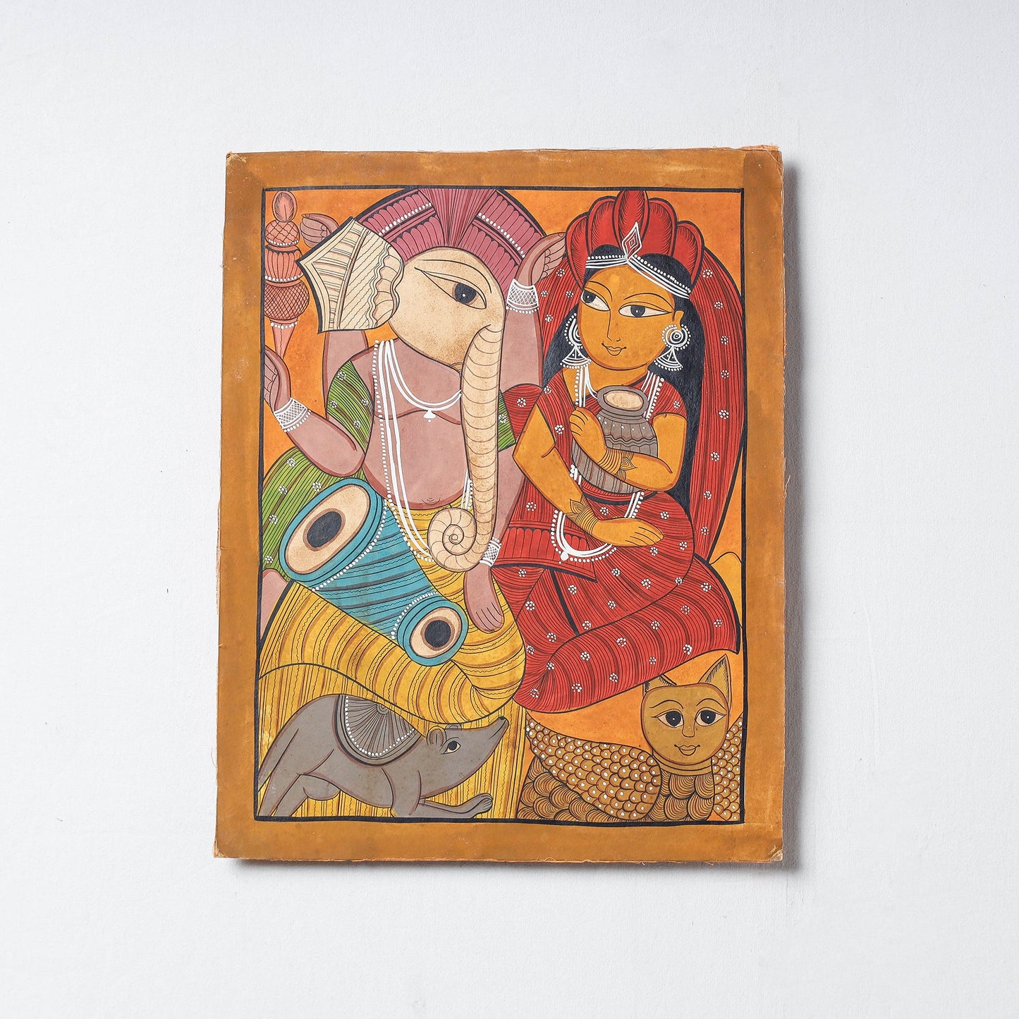 Handpainted Patua Painting by Laltu Chitrakar Online in India at iTokri.com