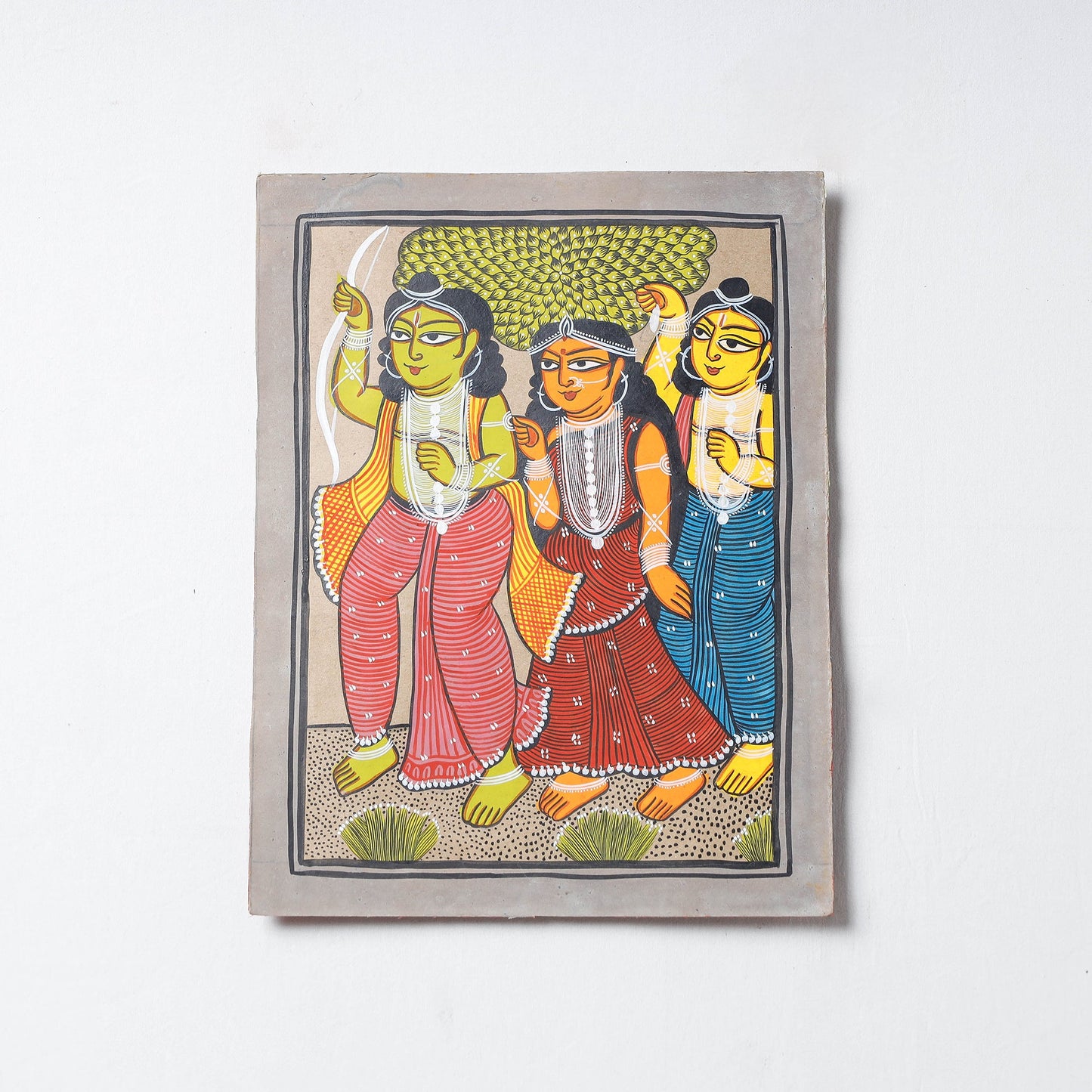 Handpainted Patua Painting by Laltu Chitrakar Online in India at iTokri.com
