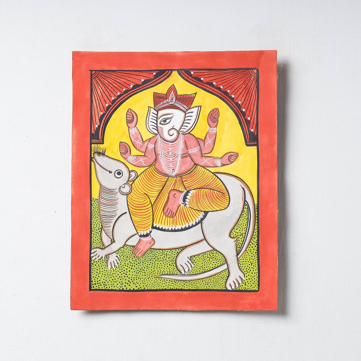Handpainted Patua Painting by Laltu Chitrakar