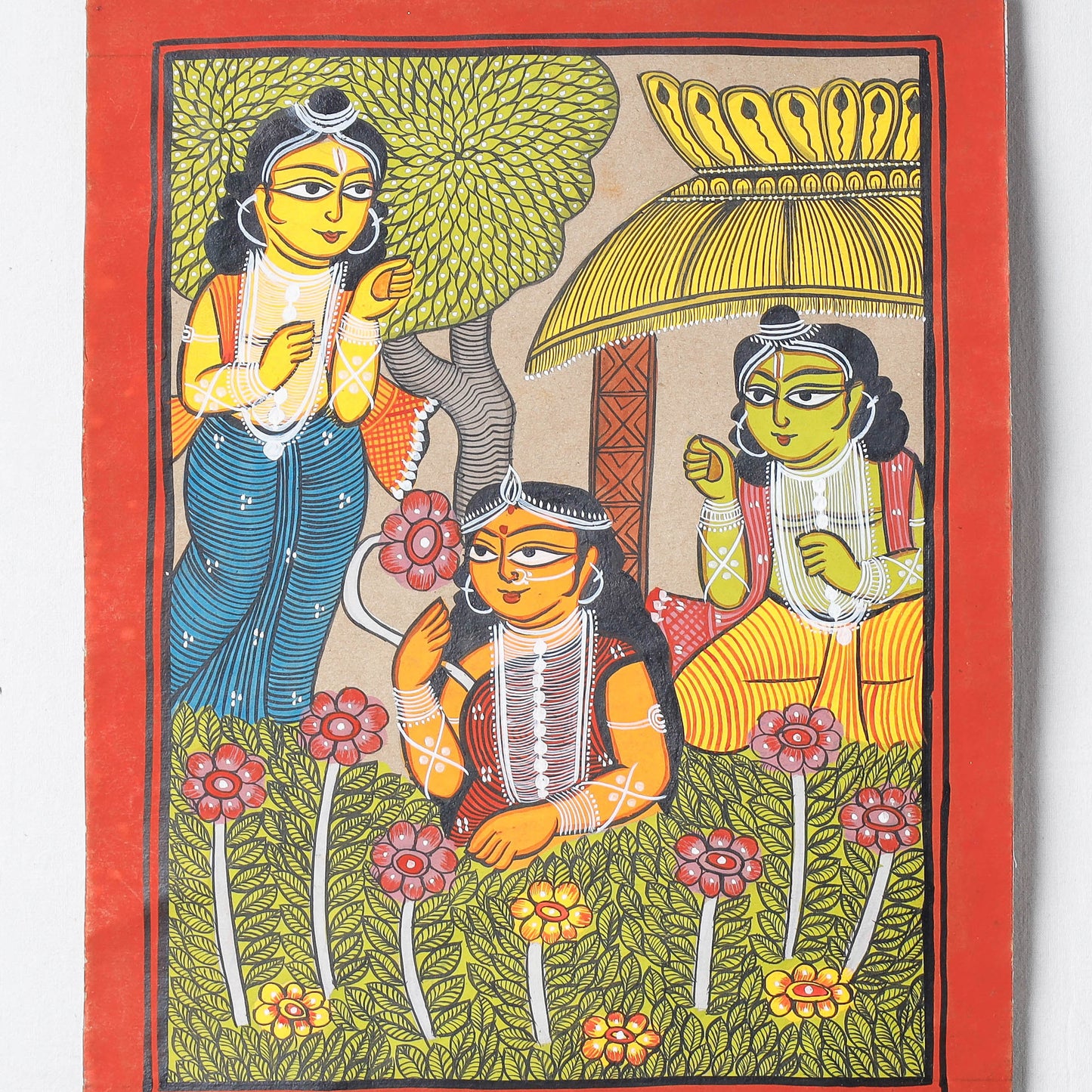 Handpainted Patua Painting by Laltu Chitrakar Online in India at iTokri.com