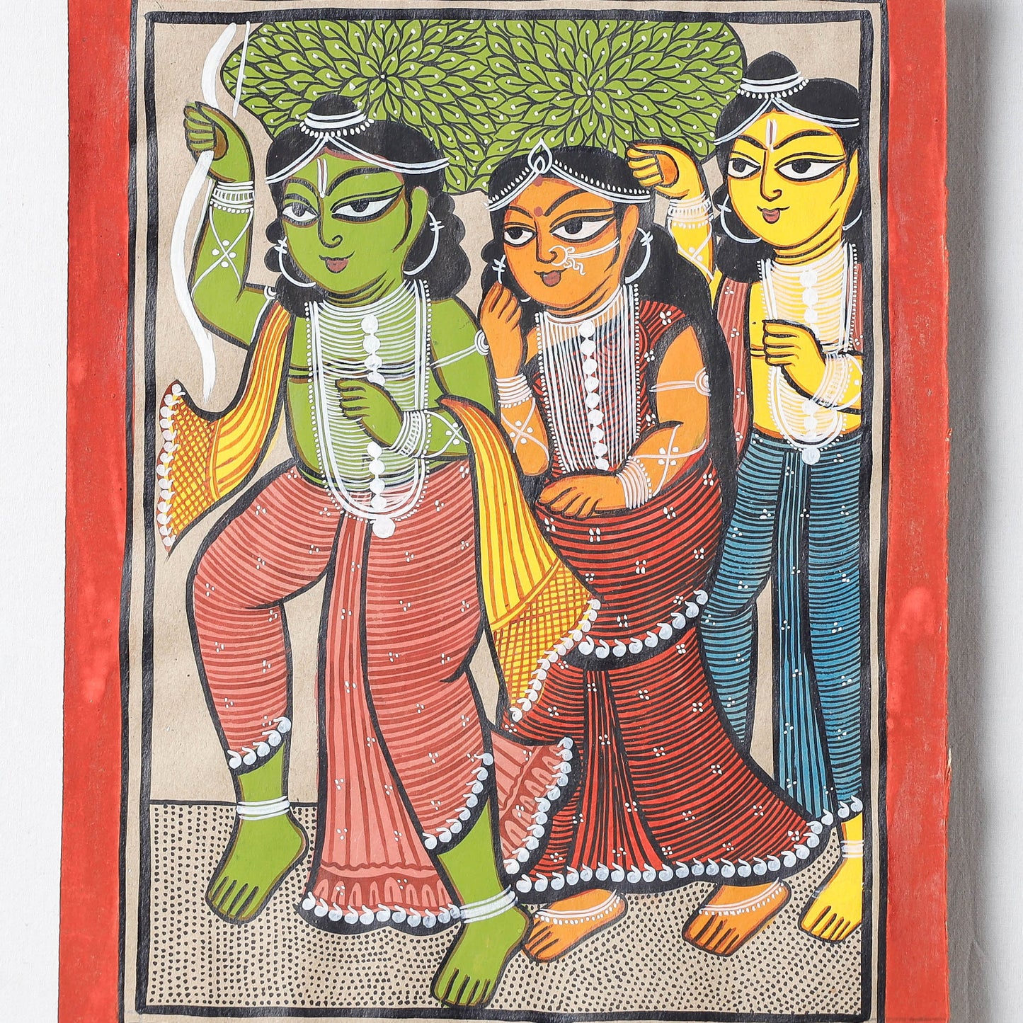 Handpainted Patua Painting by Laltu Chitrakar Online in India at iTokri.com