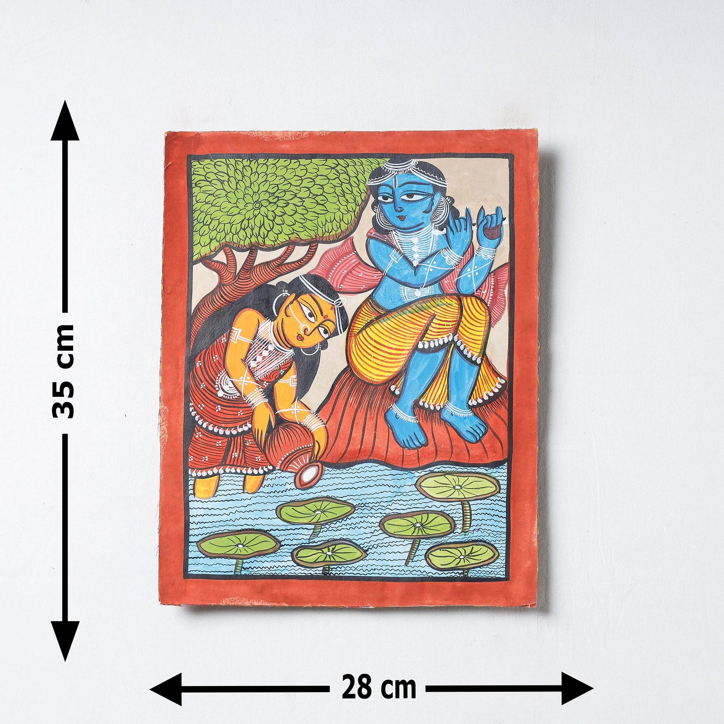 Handpainted Patua Painting by Laltu Chitrakar Online in India at iTokri.com