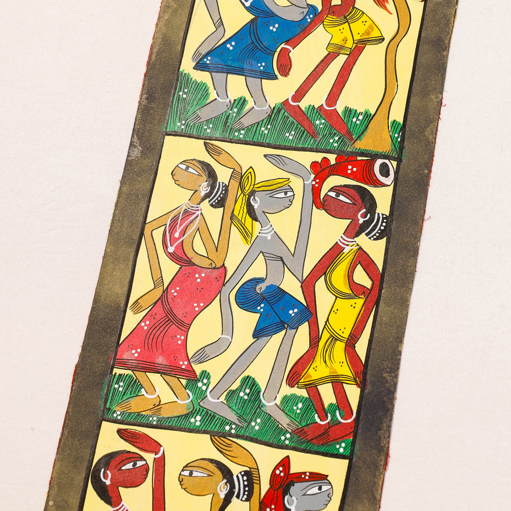Handpainted Patua Painting by Laltu Chitrakar Online in India at iTokri.com