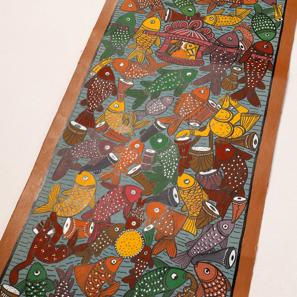 Handpainted Patua Painting by Laltu Chitrakar Online in India at iTokri.com