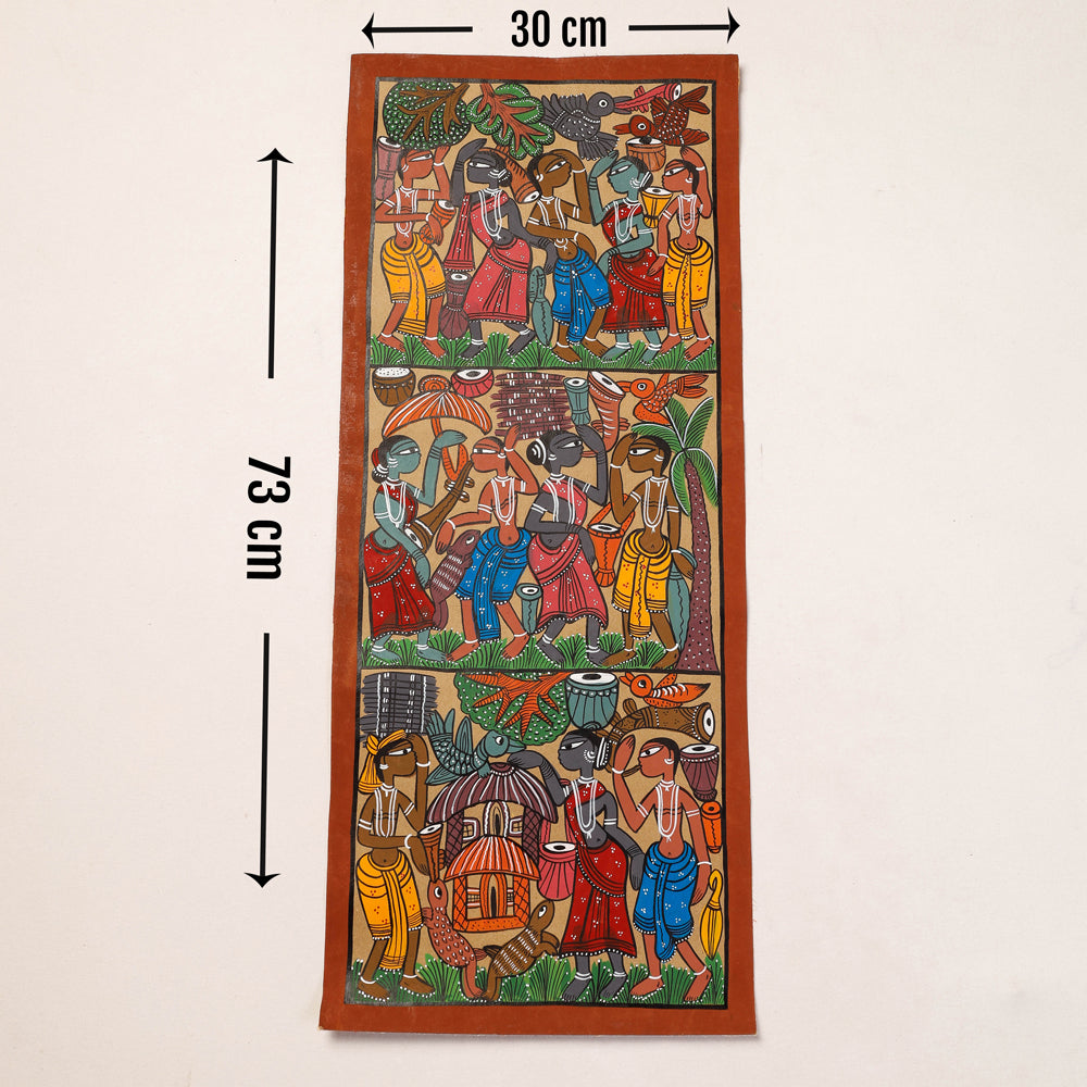Handpainted Patua Painting by Laltu Chitrakar Online in India at iTokri.com