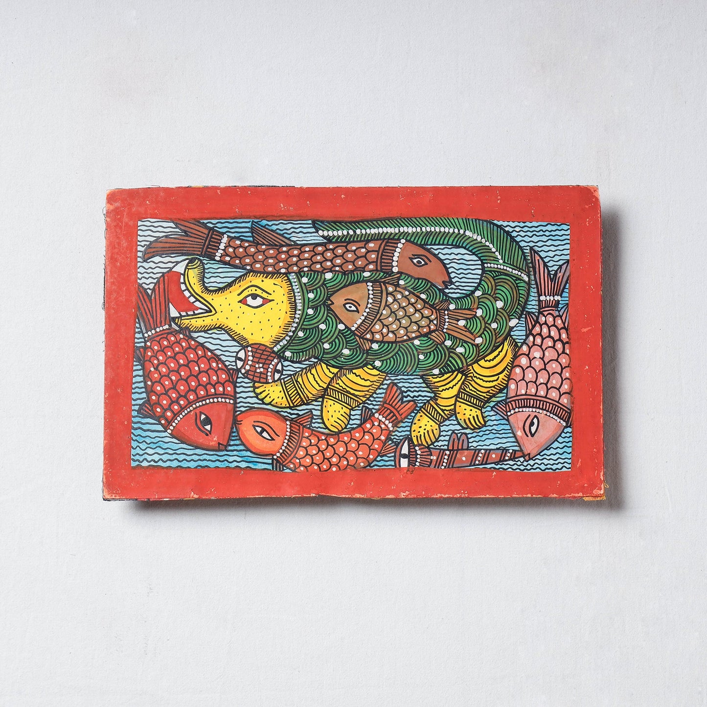 Handpainted Patua Painting by Laltu Chitrakar