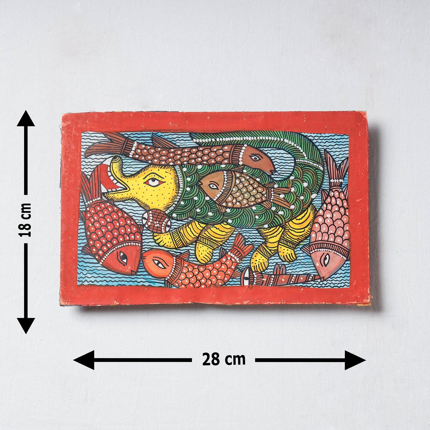 Handpainted Patua Painting by Laltu Chitrakar