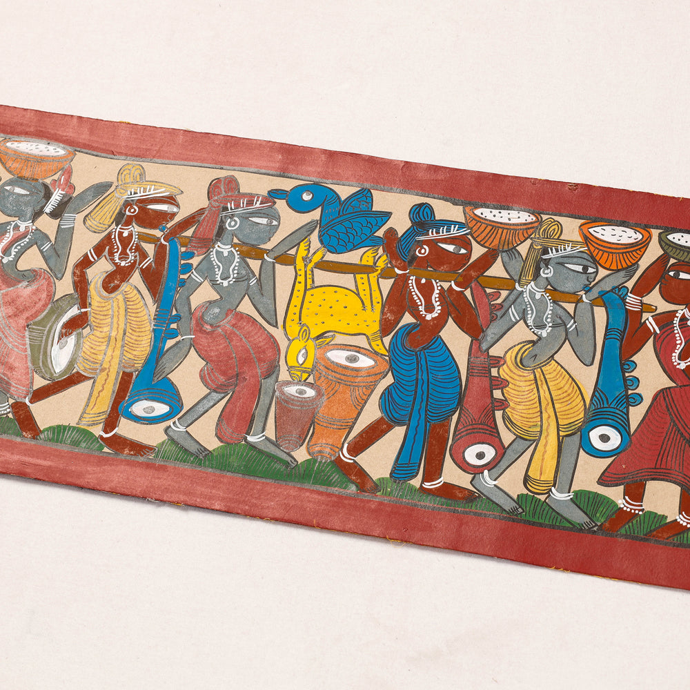 Handpainted Patua Painting by Laltu Chitrakar Online in India at iTokri.com