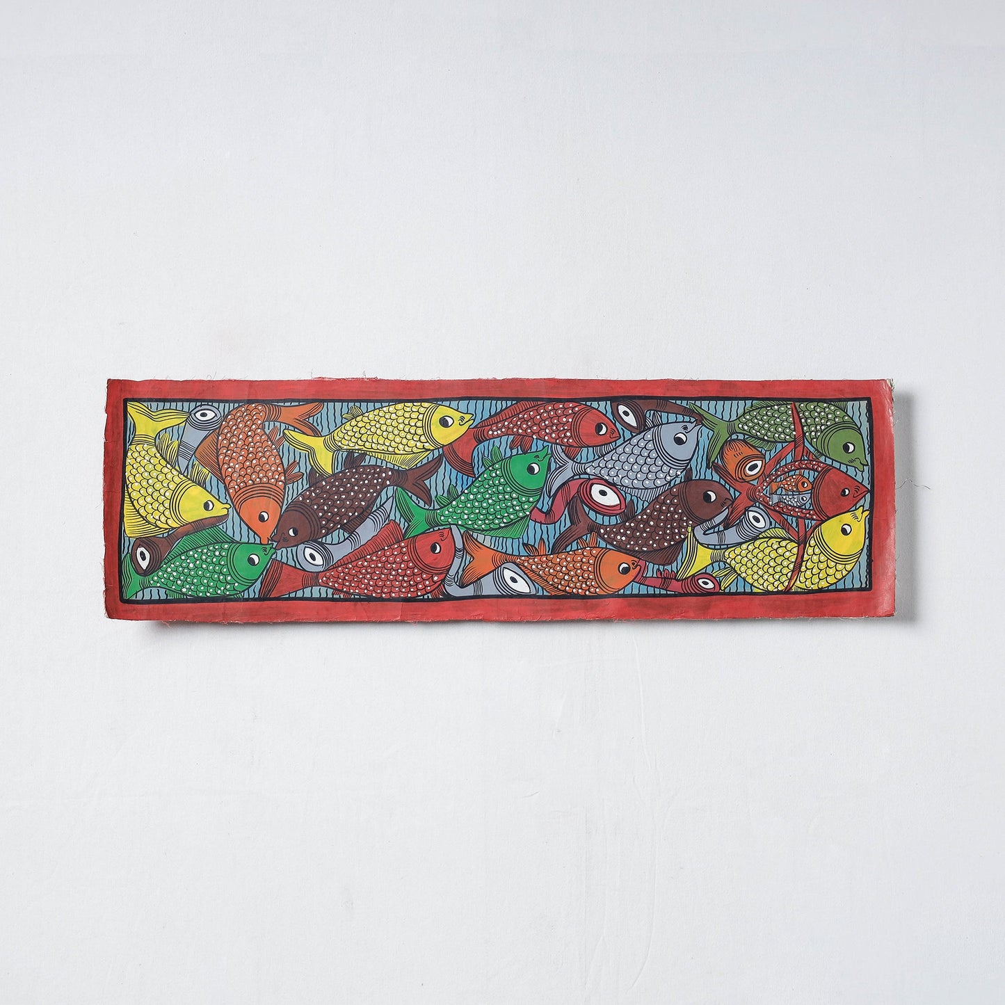 Handpainted Patua Painting by Laltu Chitrakar