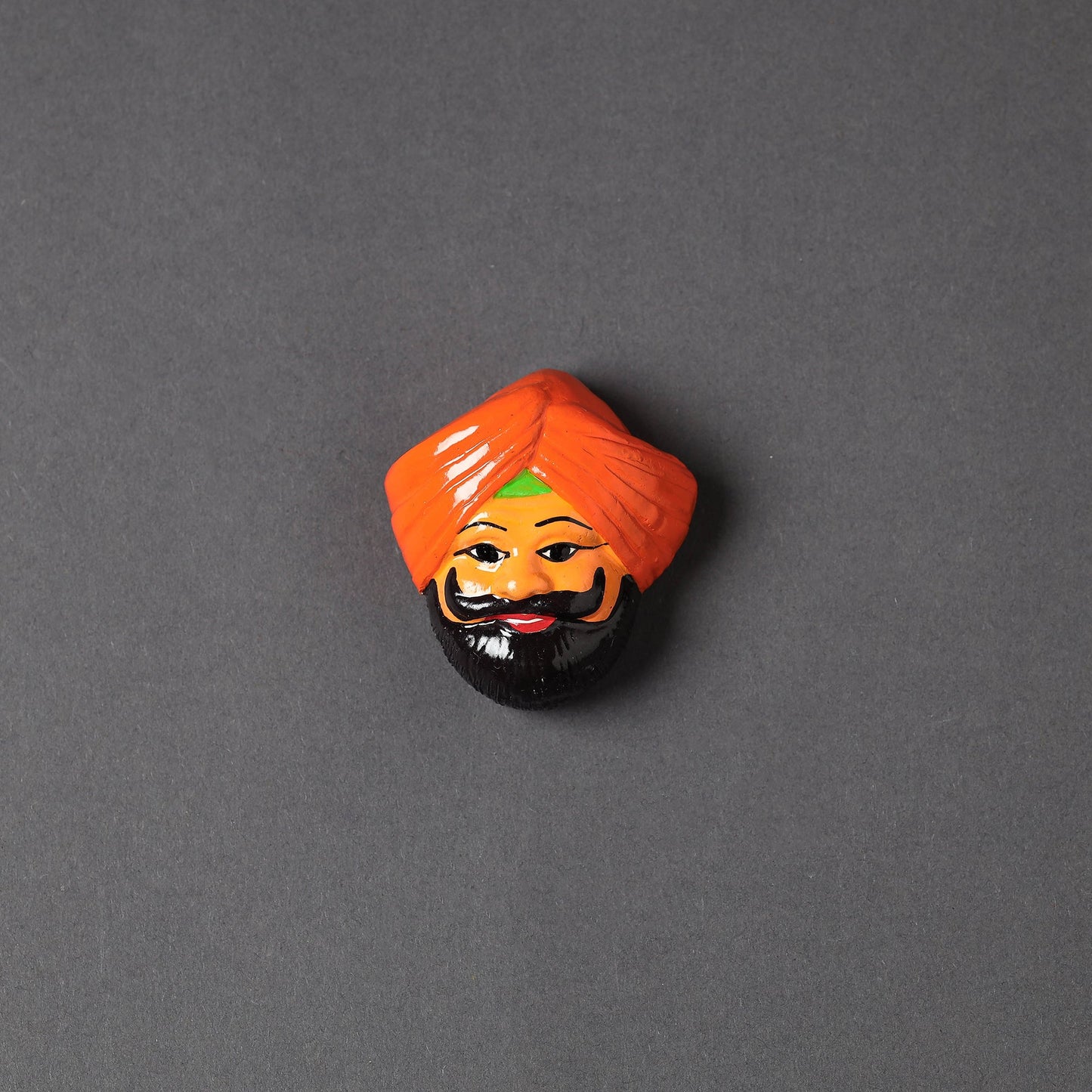 Handpainted Terracotta Face Magnet Online in India