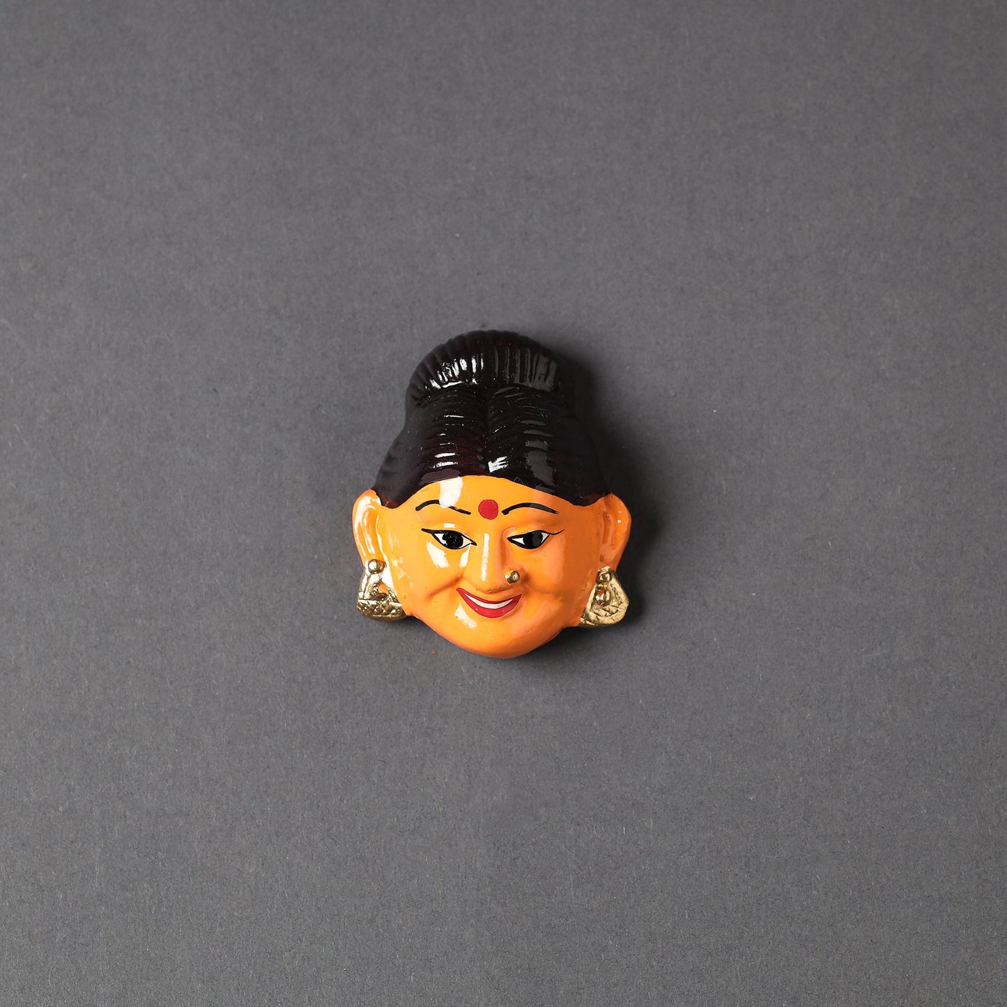 Handpainted Terracotta Face Magnet Online in India