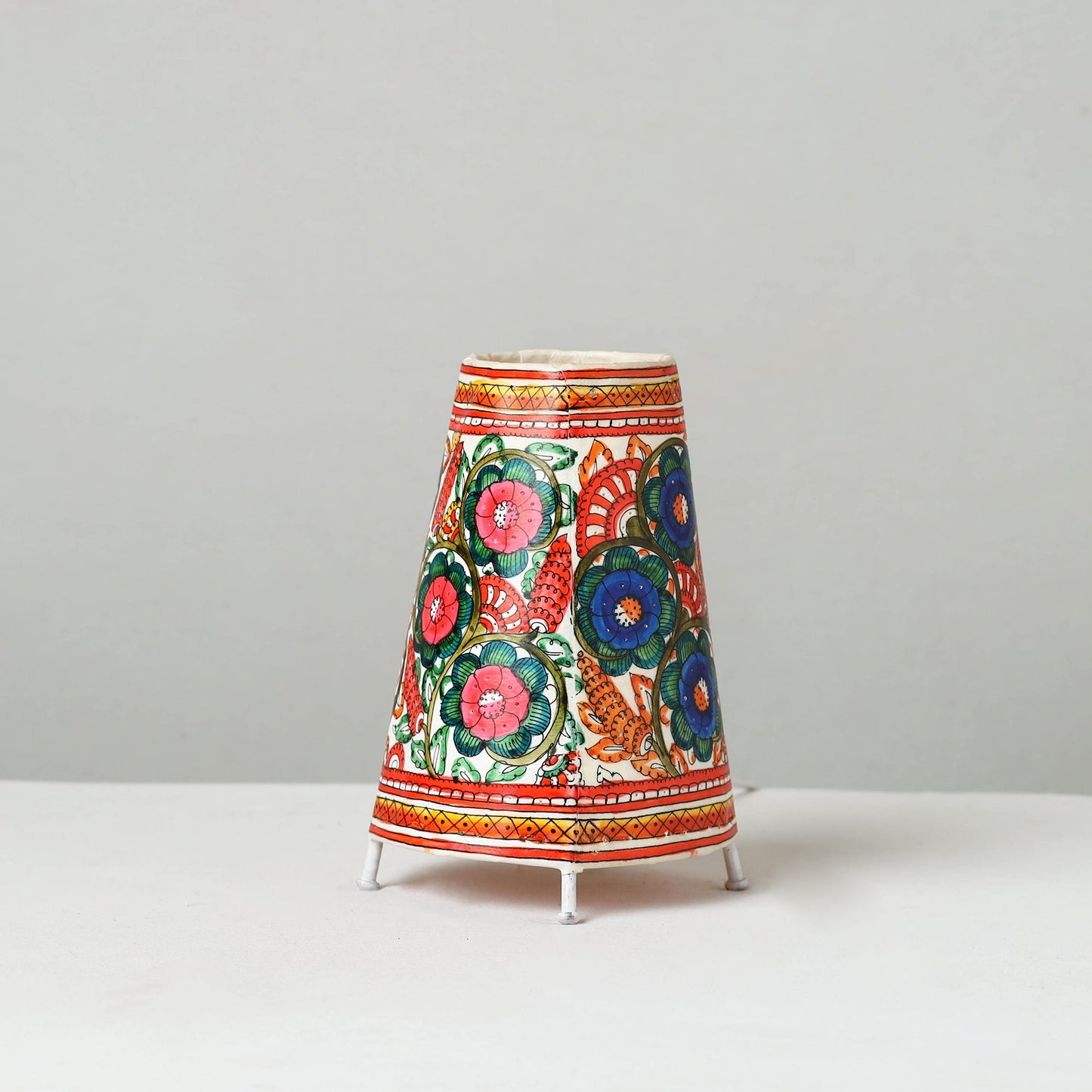 Tholu Bommalata Leather Table Lamp