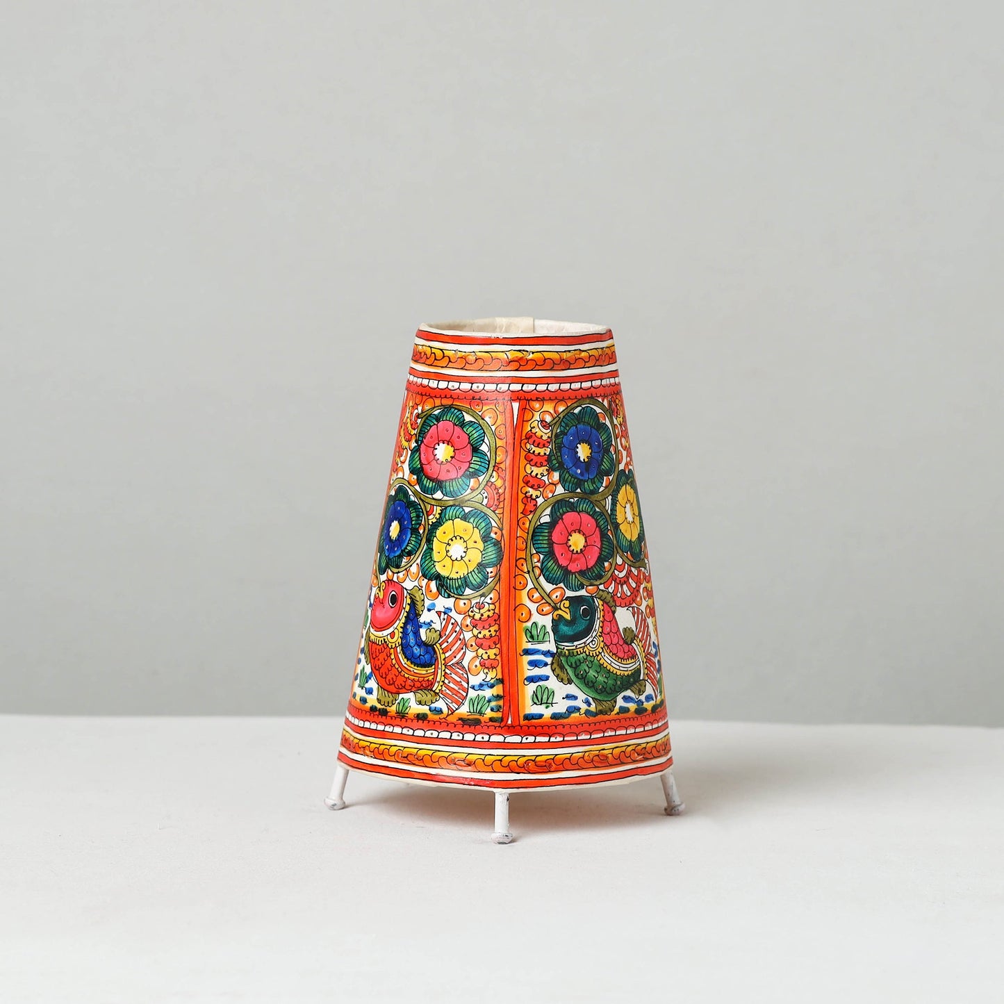 Tholu Bommalata Leather Table Lamp