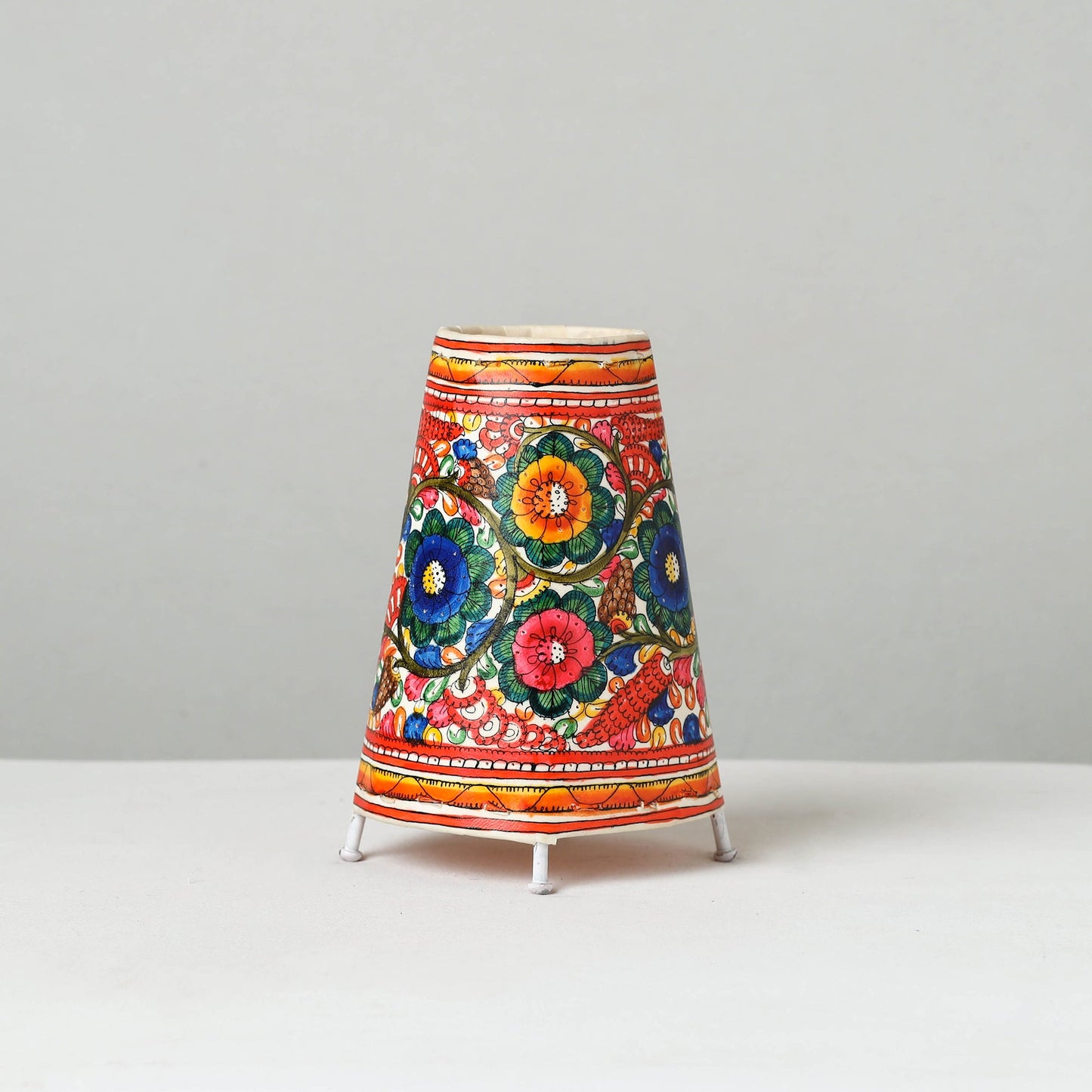 Tholu Bommalata Leather Table Lamp