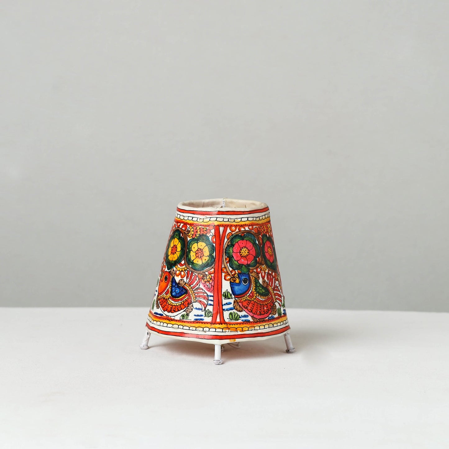 Tholu Bommalata Leather Table Lamp