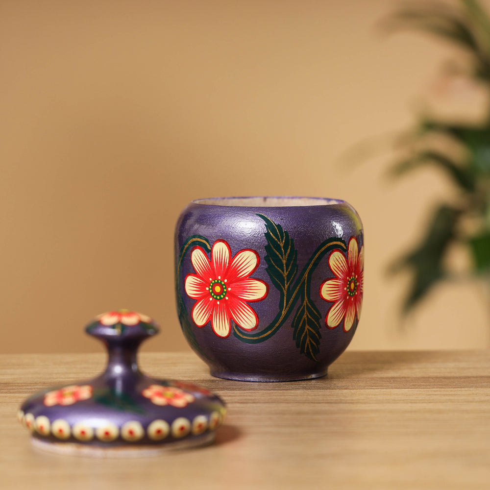 Handpainted Wooden Dry Fruit Box Online in India