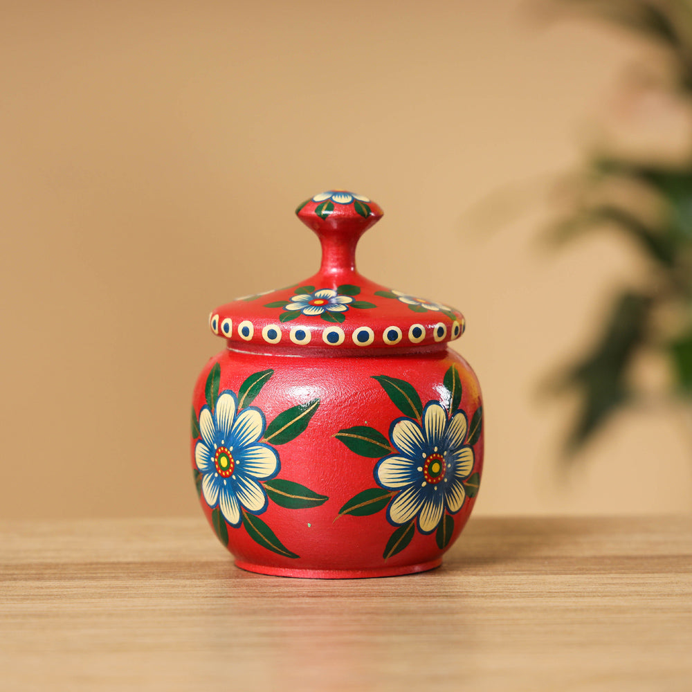 Handpainted Wooden Dry Fruit Box Online in India