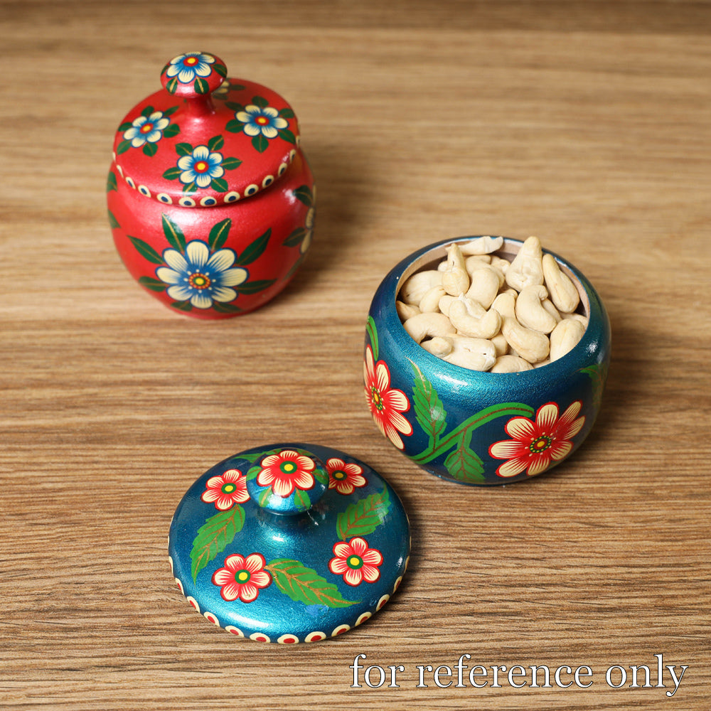 Handpainted Wooden Dry Fruit Box Online in India