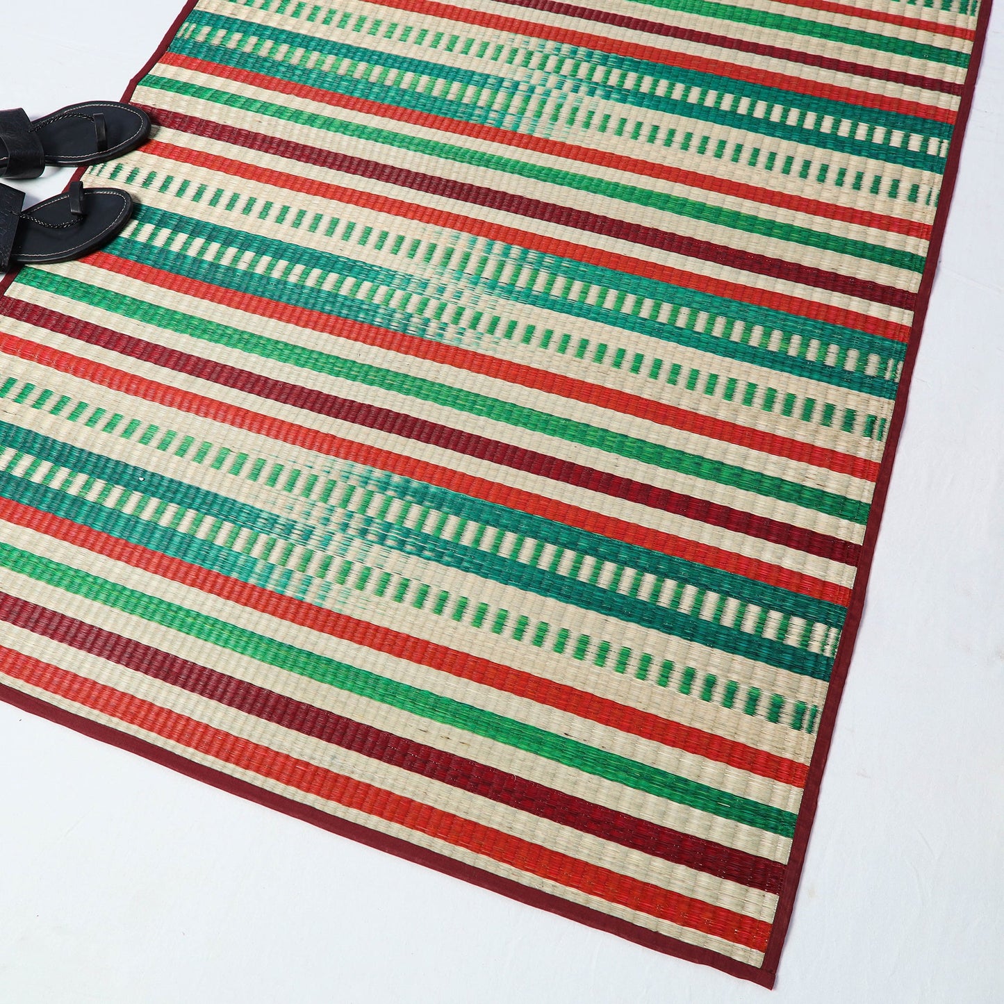 Handwoven Pattamadai Korai Grass Floor Mat