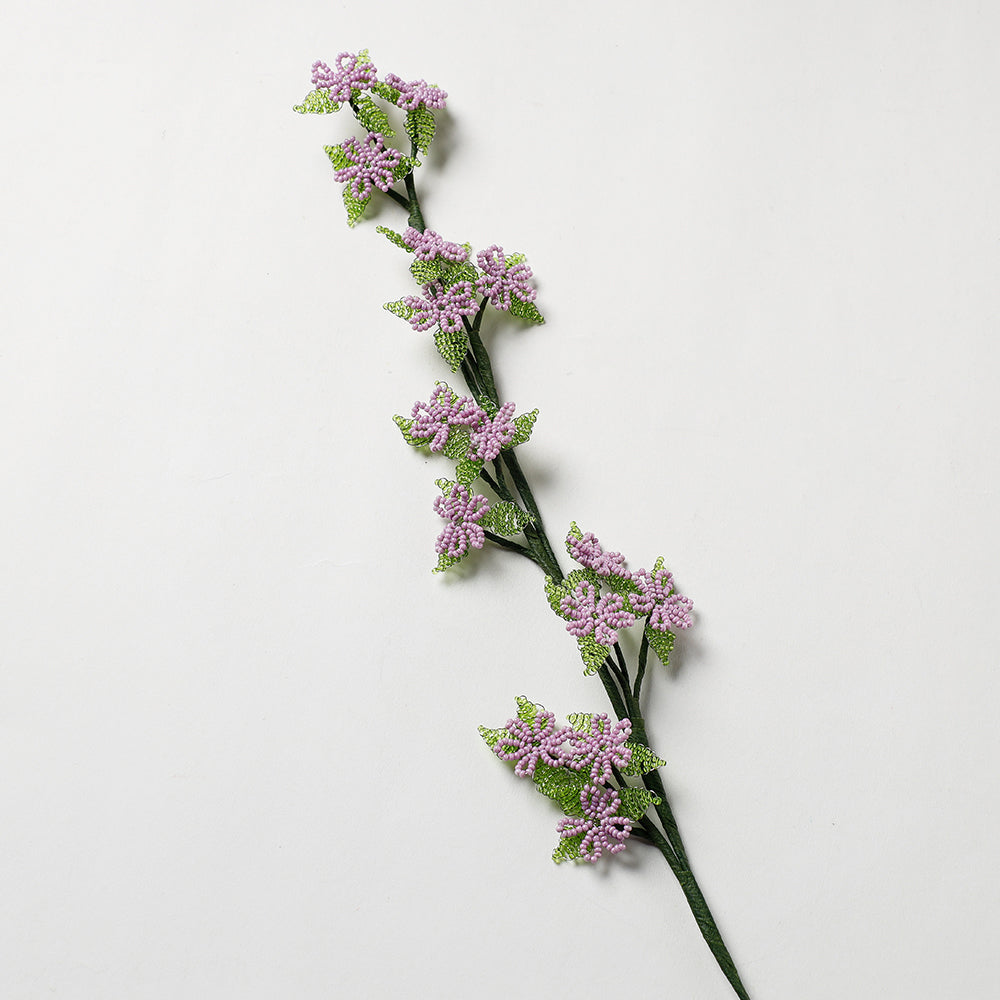 Hapur Flower Beadwork Stick by Aagaz