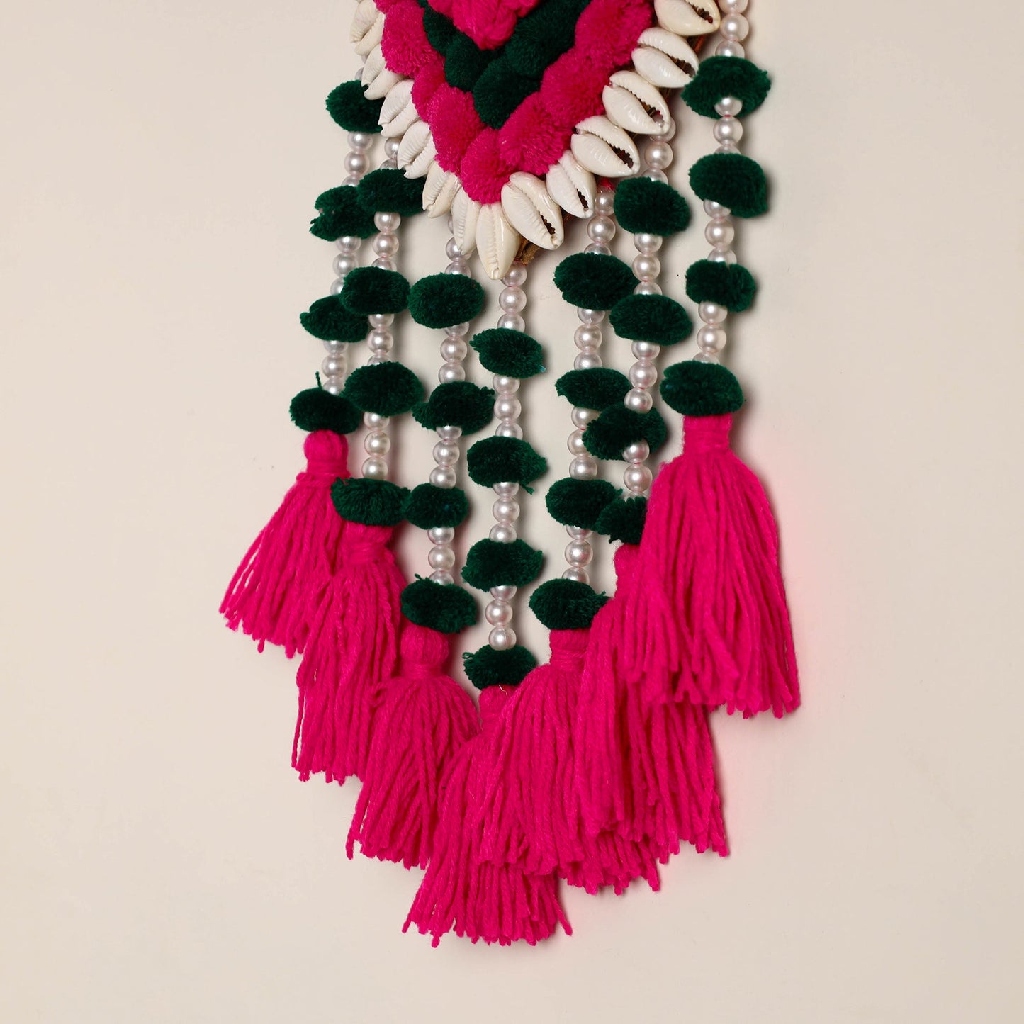 Ganesha- Handmade Wool Wall Hanging