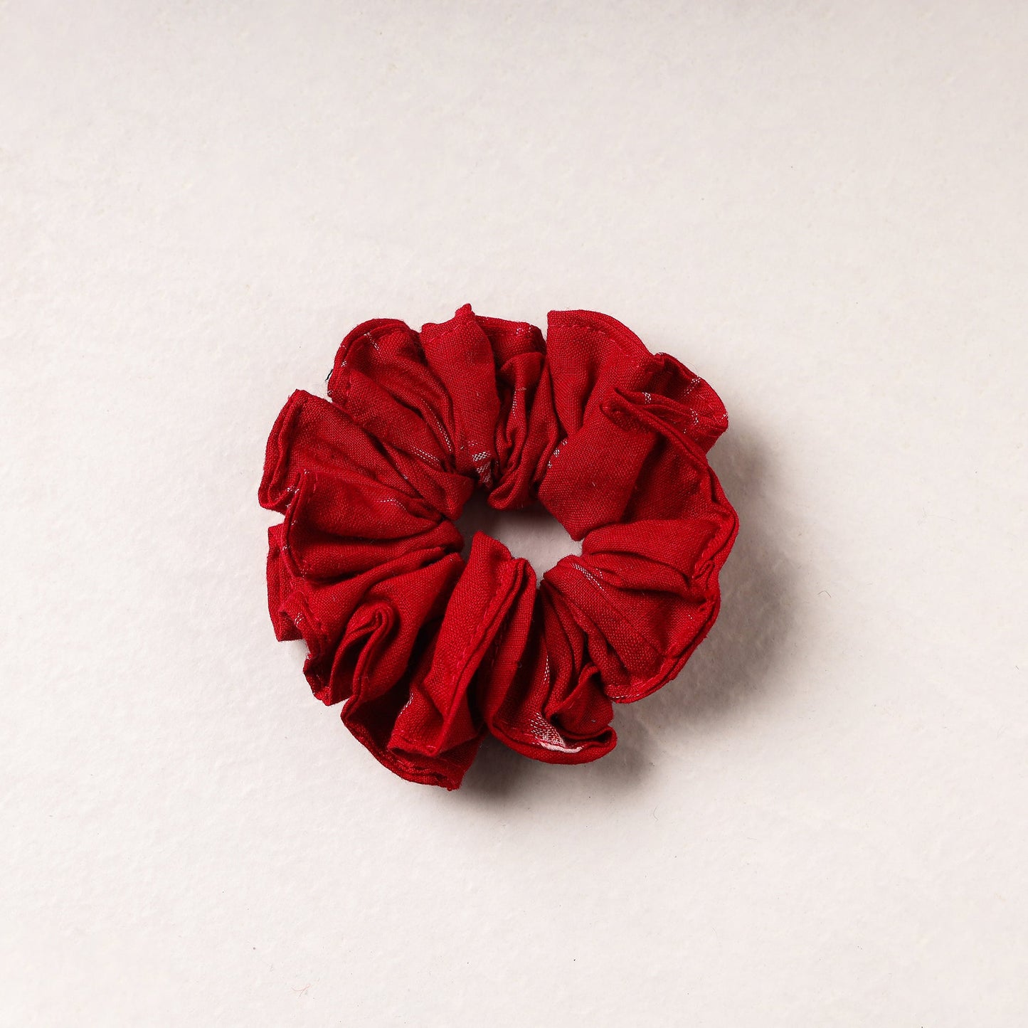 Ikat Weave Cotton Elastic Rubber Band/Scrunchie