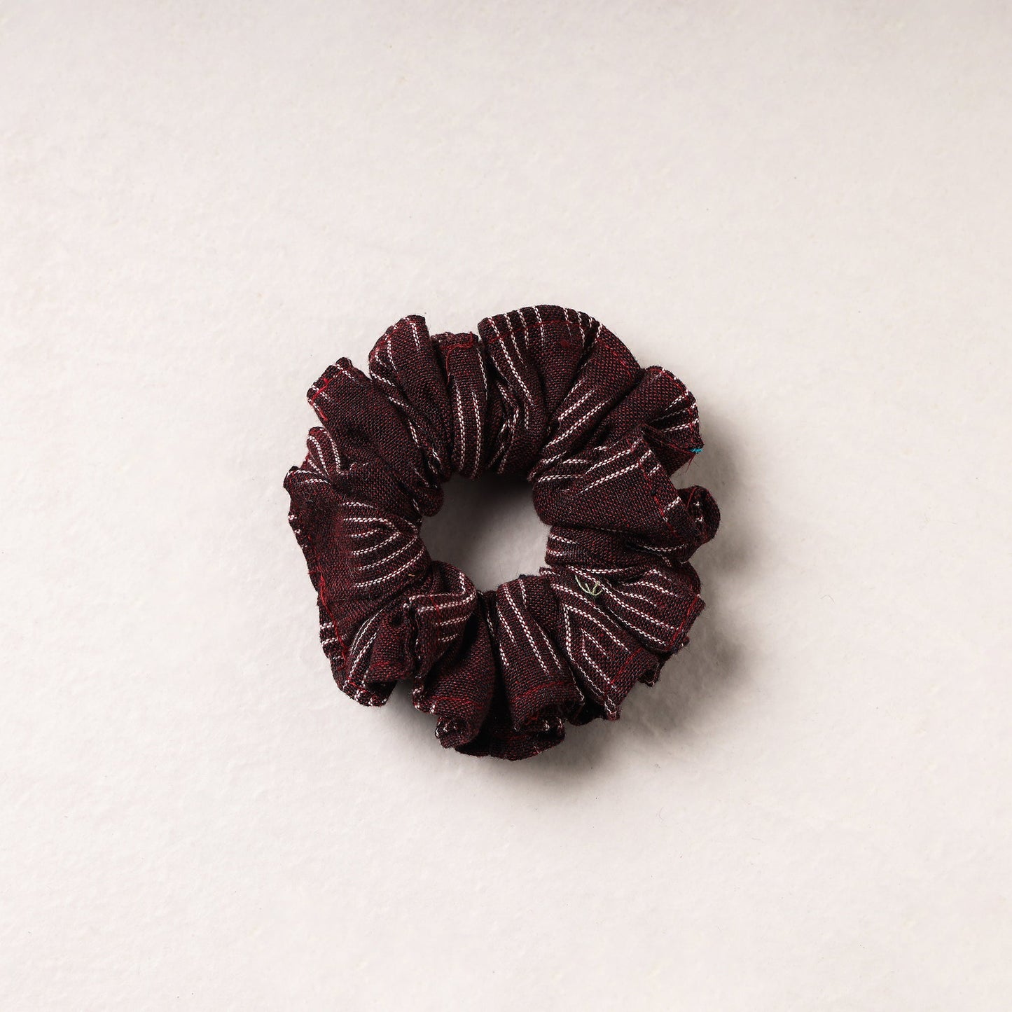 Ikat Weave Cotton Elastic Rubber Band/Scrunchie