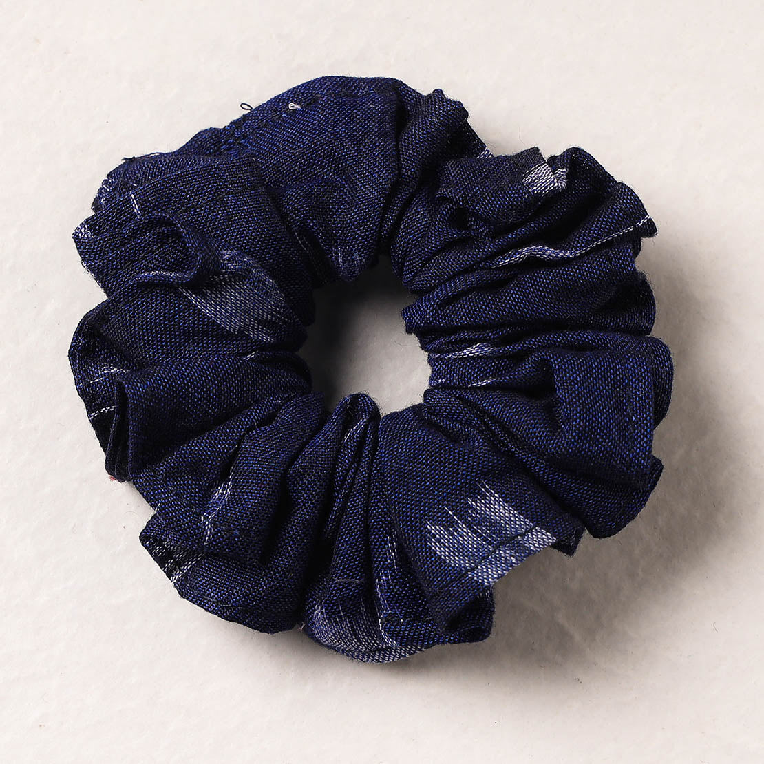 Ikat Weave Cotton Elastic Rubber Band/Scrunchie