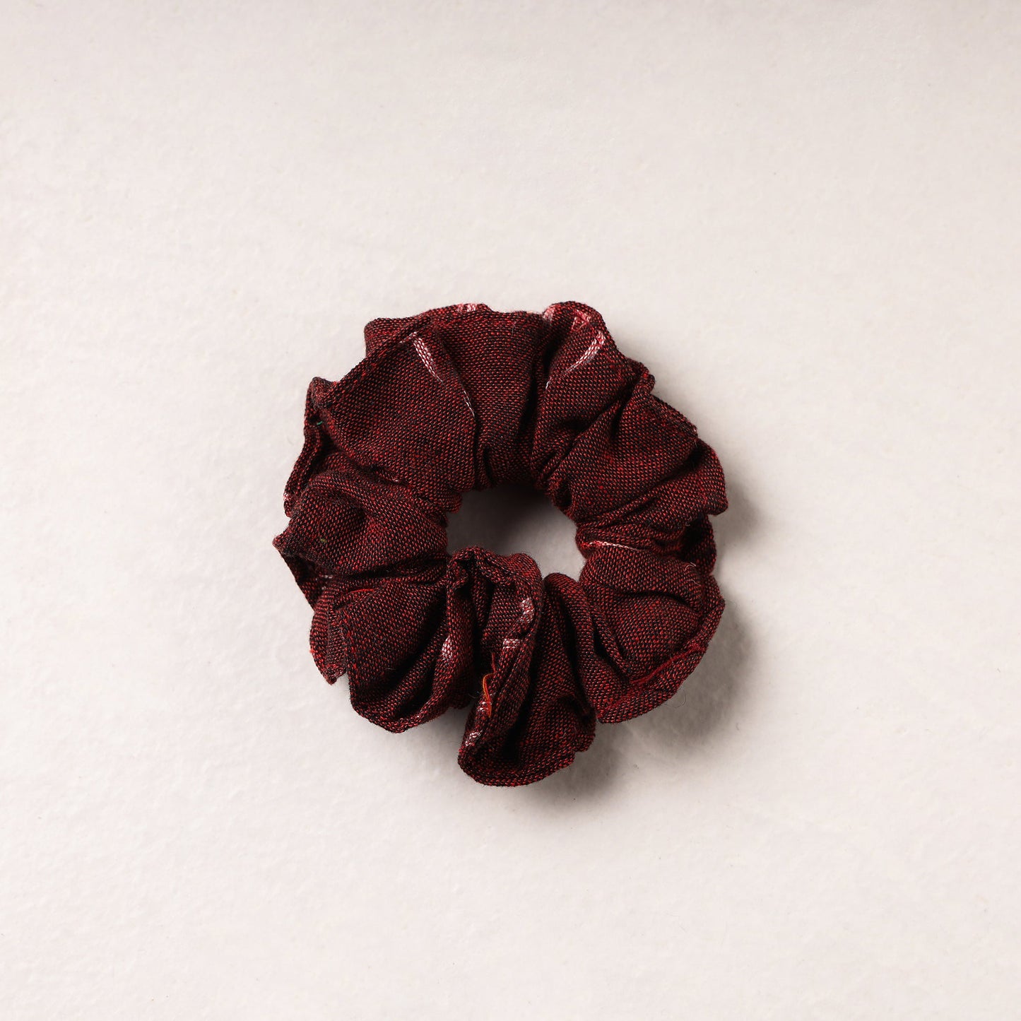 Ikat Weave Cotton Elastic Rubber Band/Scrunchie