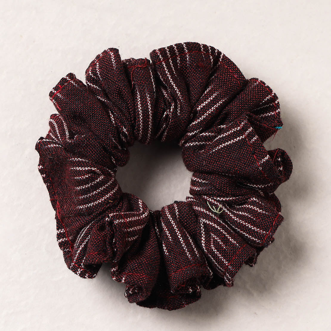 Ikat Weave Cotton Elastic Rubber Band/Scrunchie