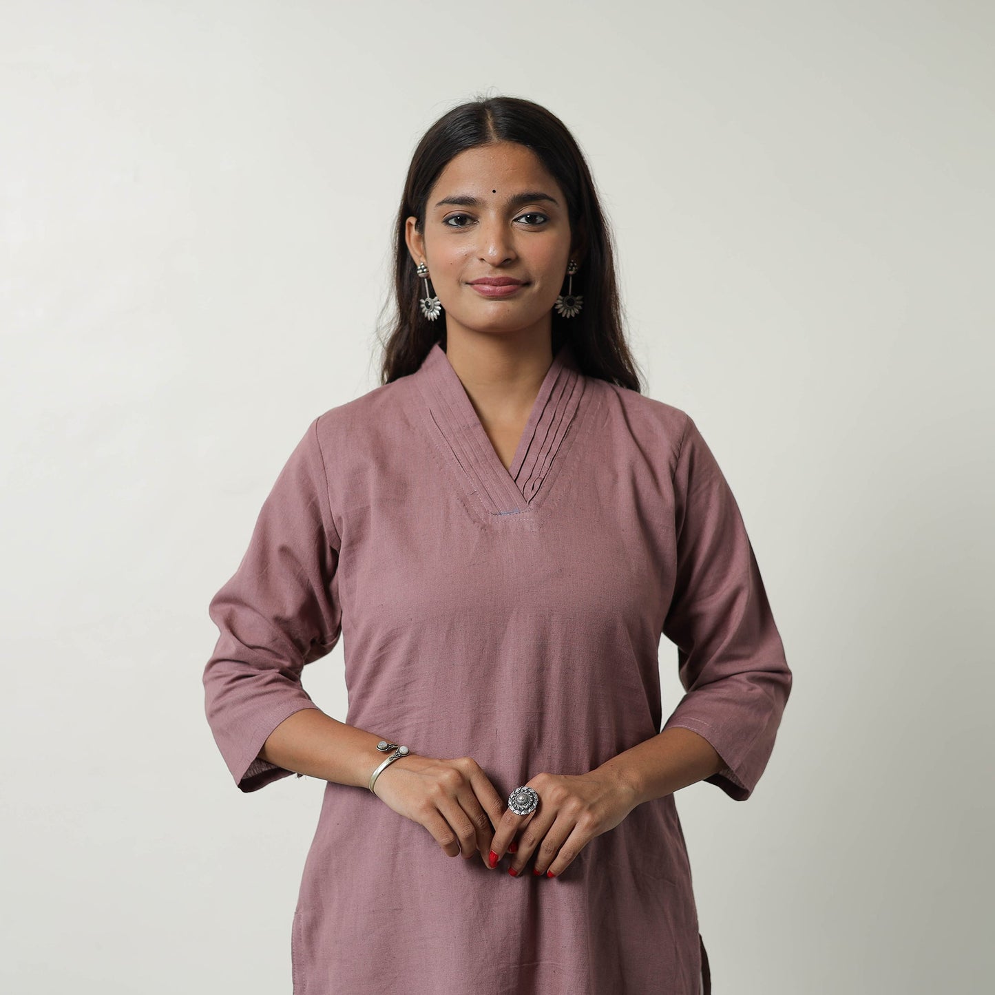 Designer Plain Kurta for Women
