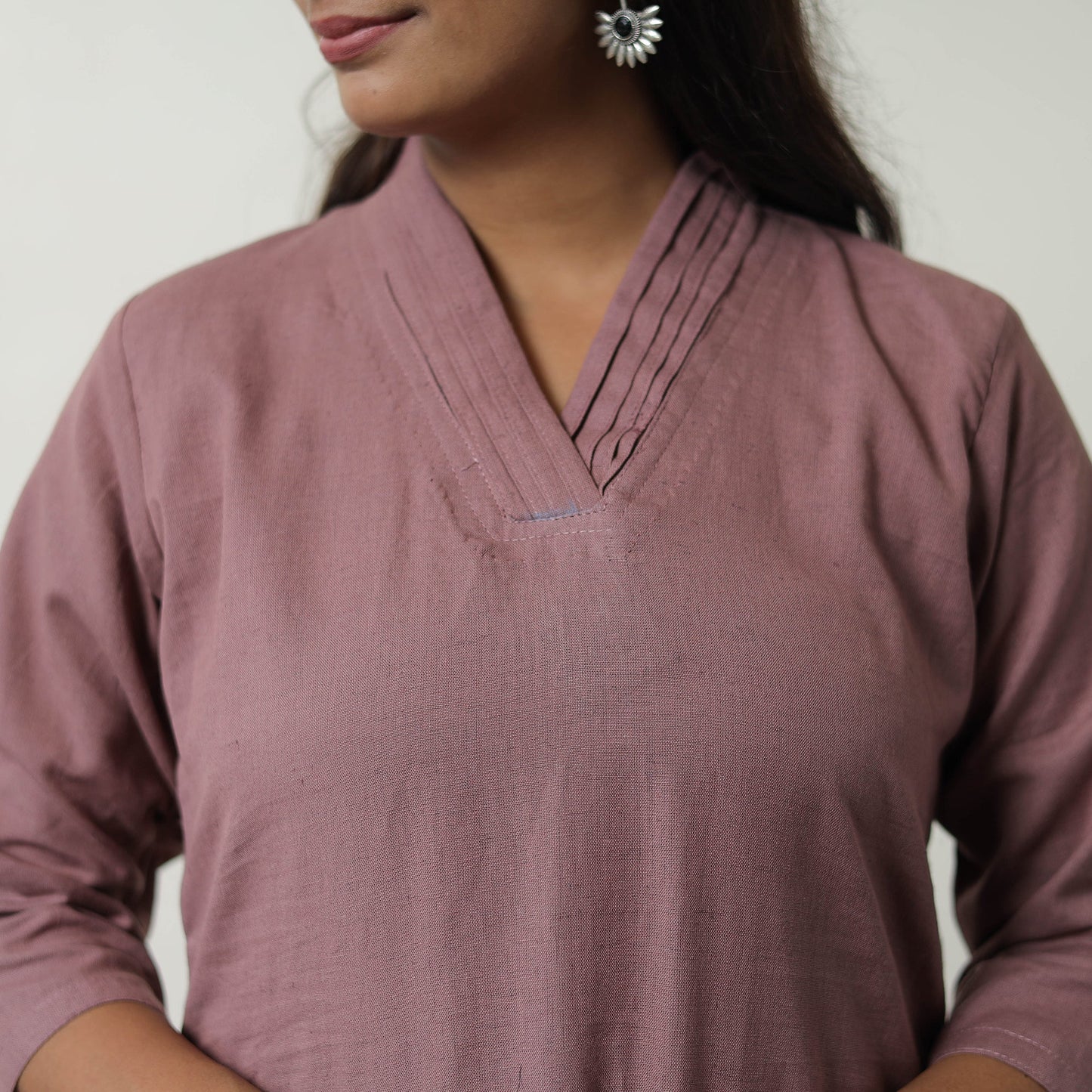 Designer Plain Kurta for Women