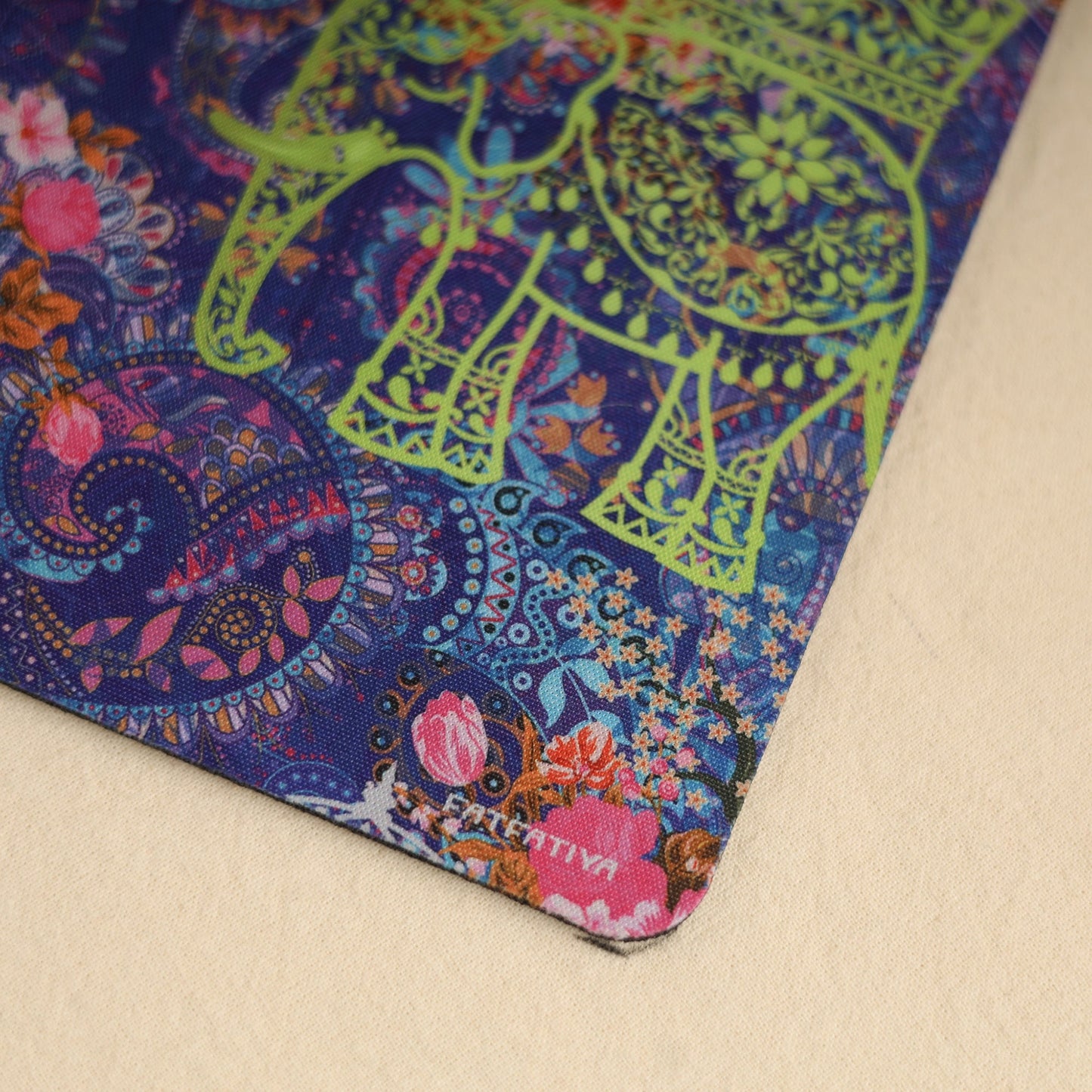 Indian Wedding Elephant Printed Mouse Pad