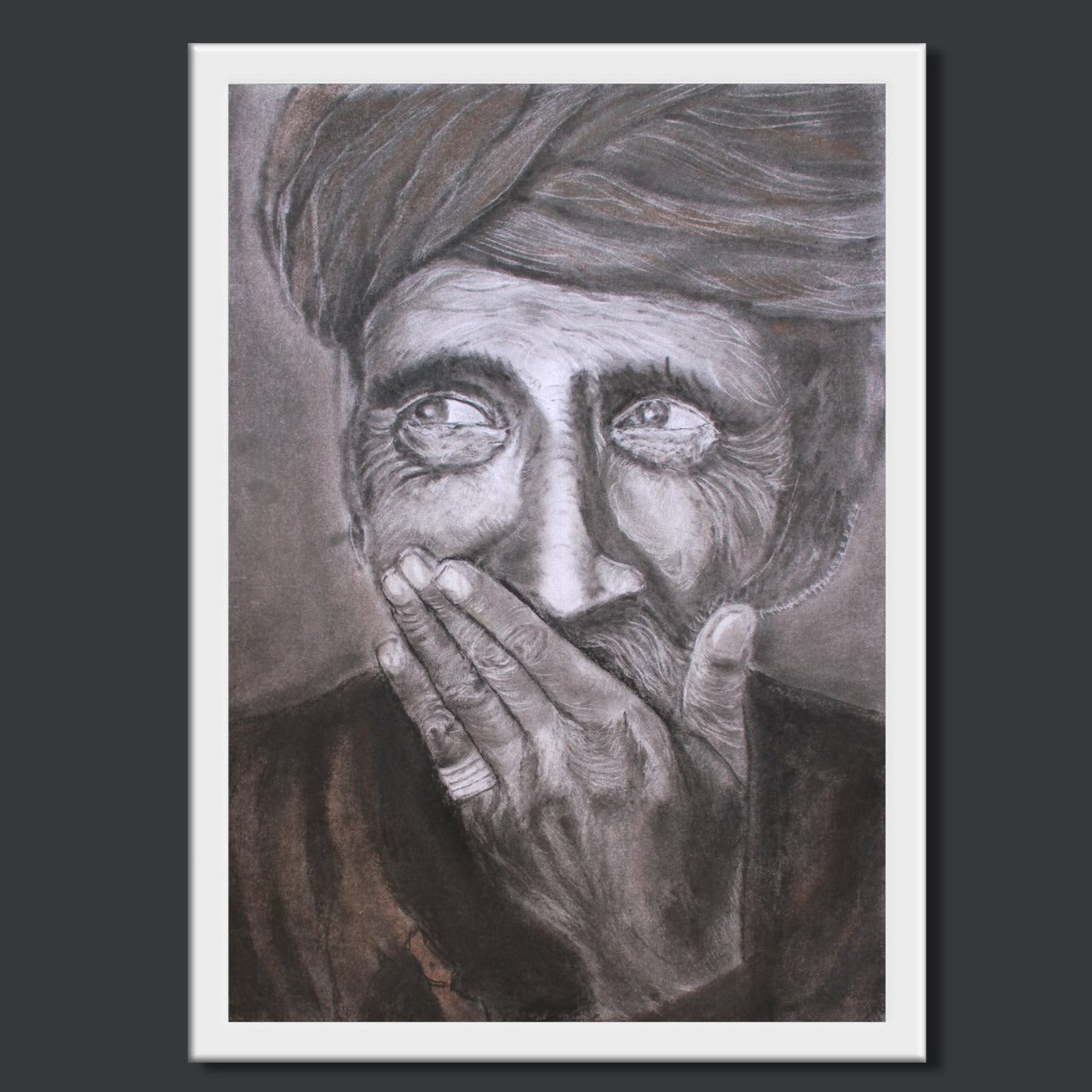 Handpainted Art Work On Canvas by Meenakshi Ratnakar