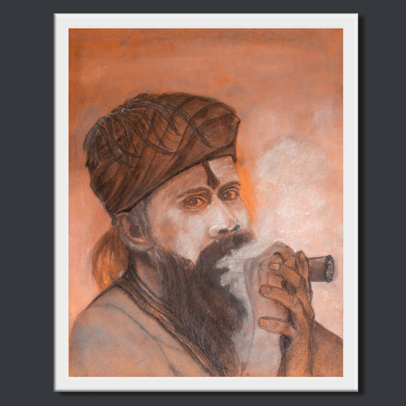 Handpainted Art Work On Canvas by Meenakshi Ratnakar