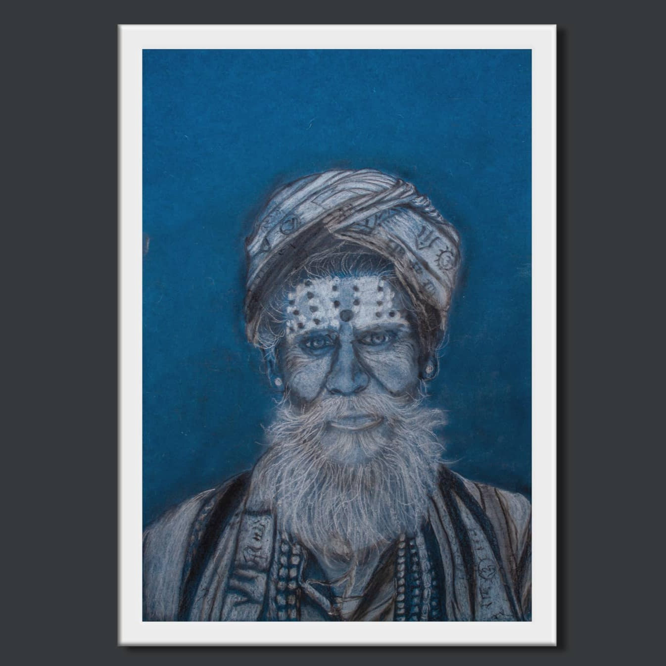 Handpainted Art Work On Canvas by Meenakshi Ratnakar