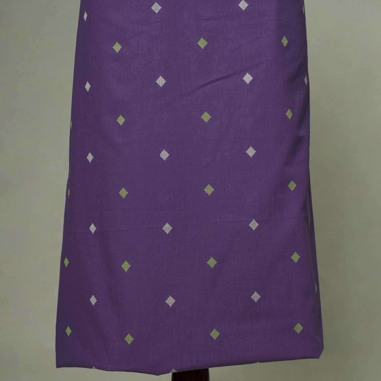 Jacquard weave cotton patchwork unstitched kurta material