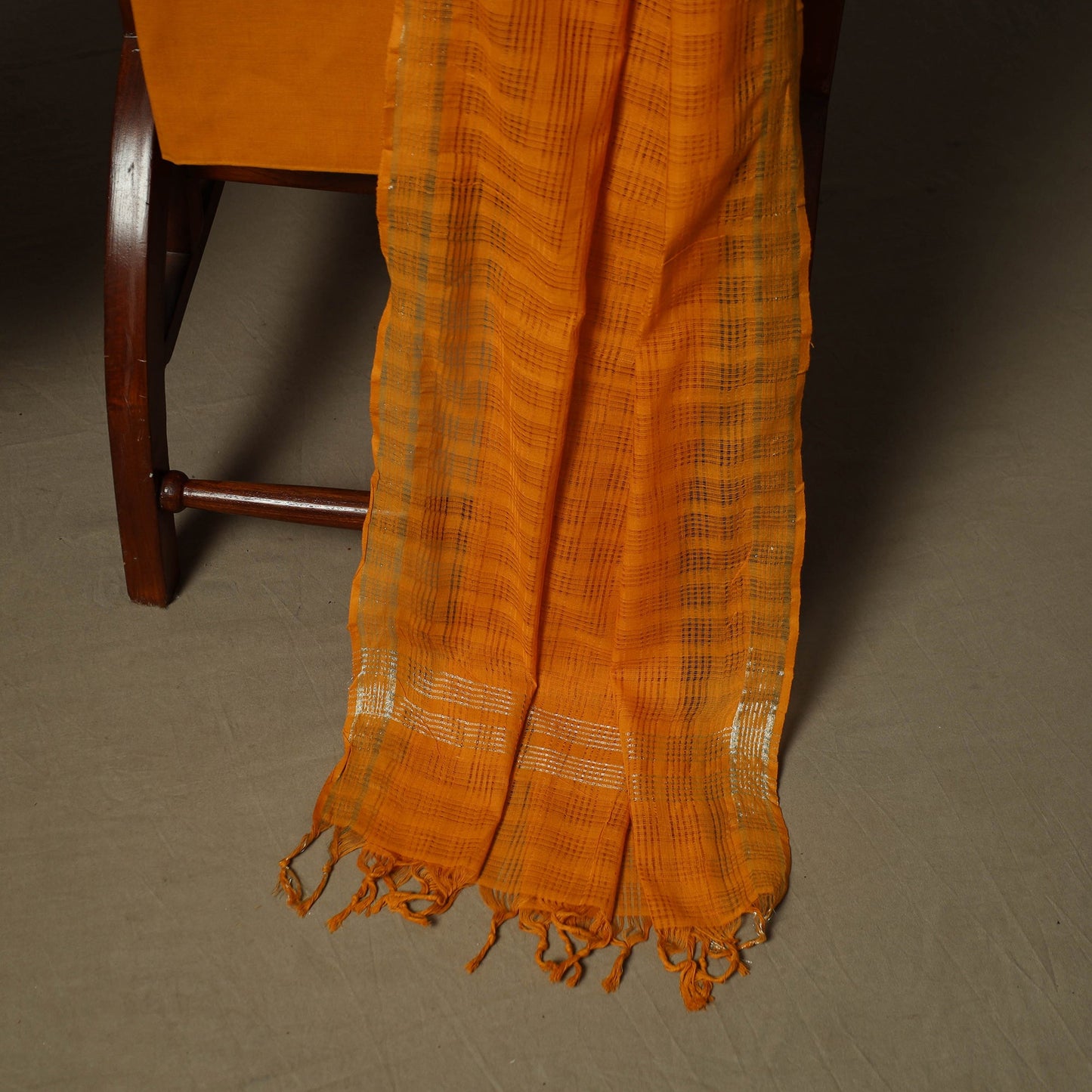 Karnataka khun cotton 3pc unstitched dress material suit