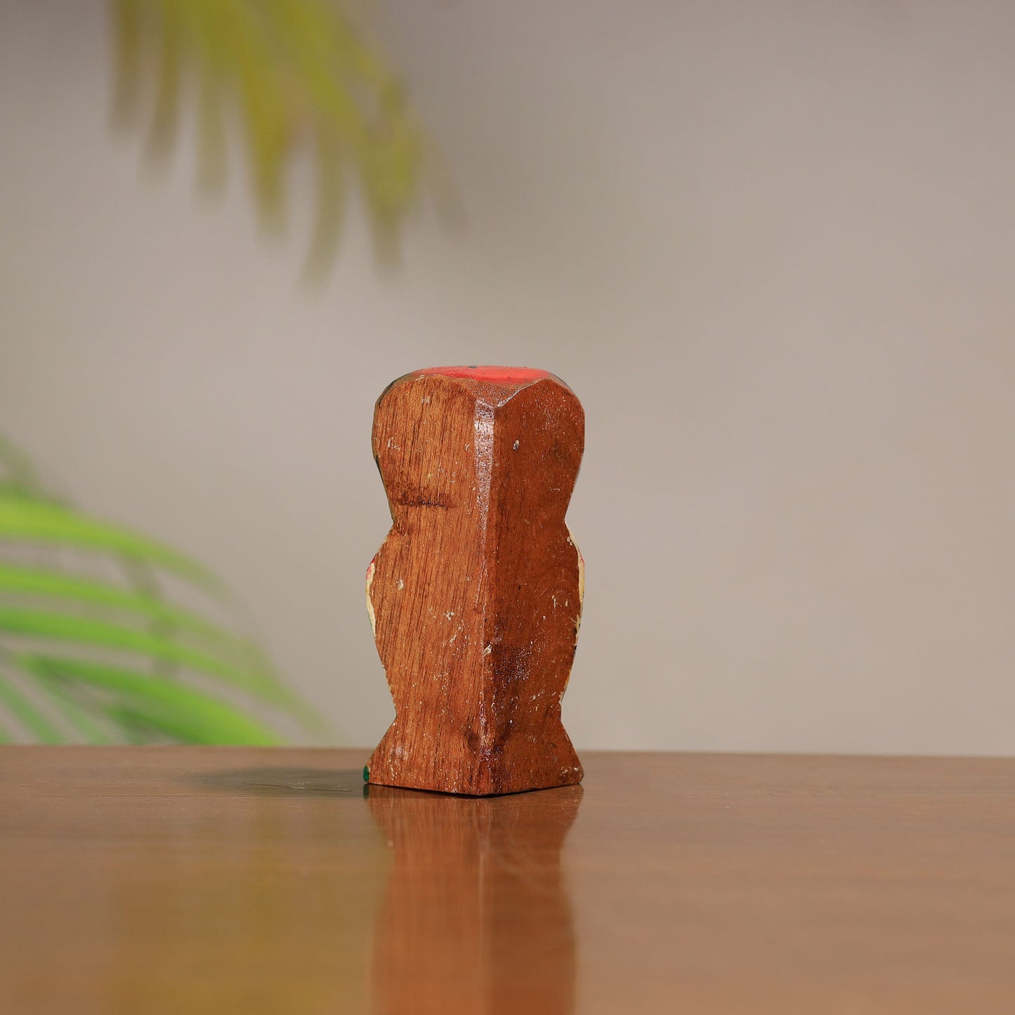 Traditional Burdwan Wood Craft Handpainted Sculpture 38