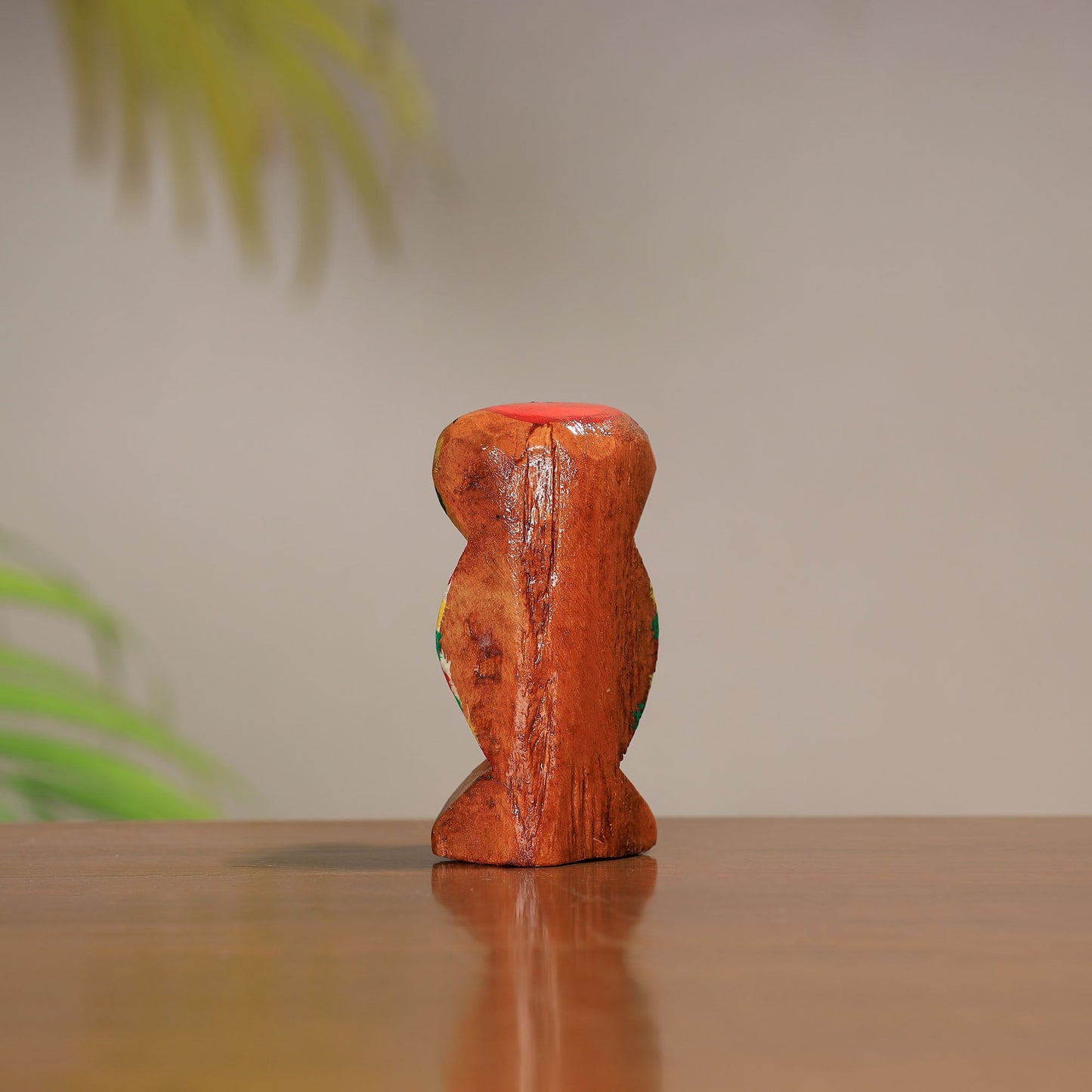 Traditional Burdwan Wood Craft Handpainted Sculpture 36